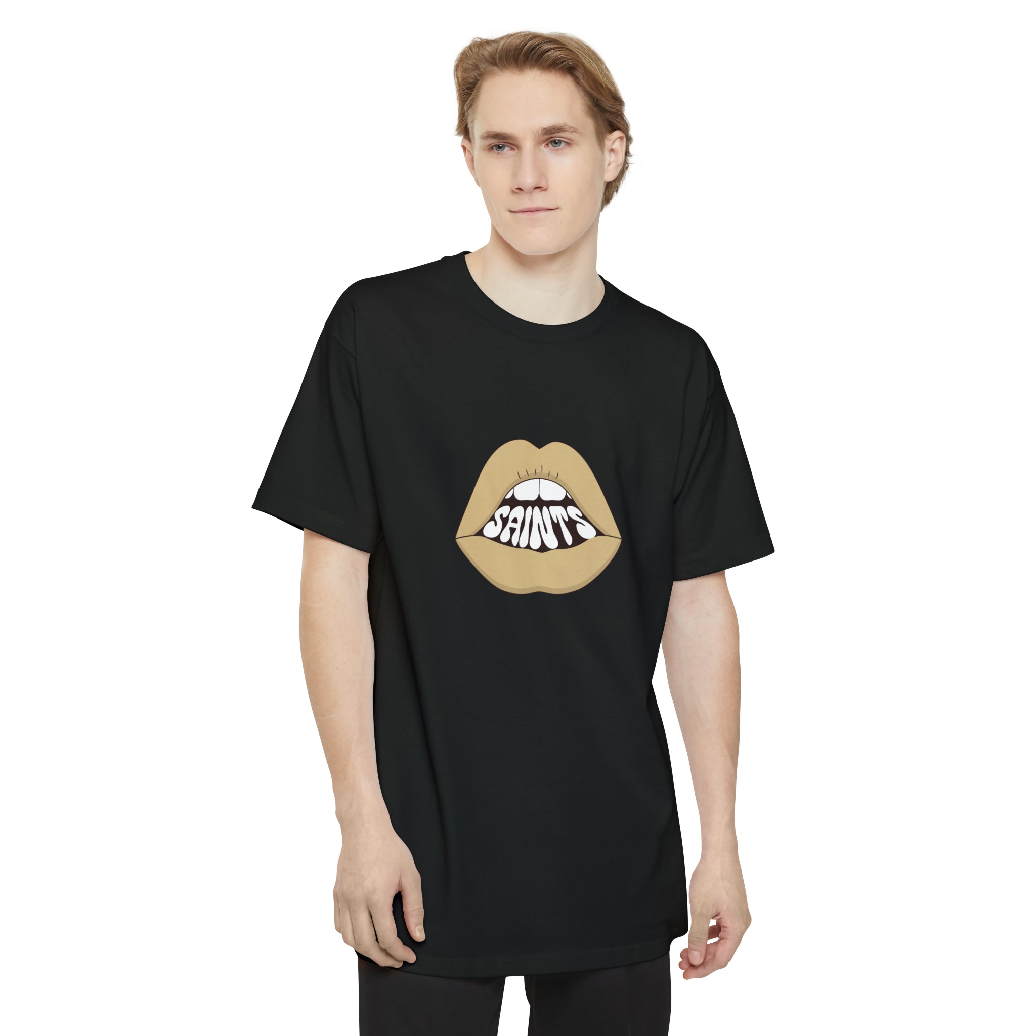 Saints Lips Oversized Tall Beefy-T®