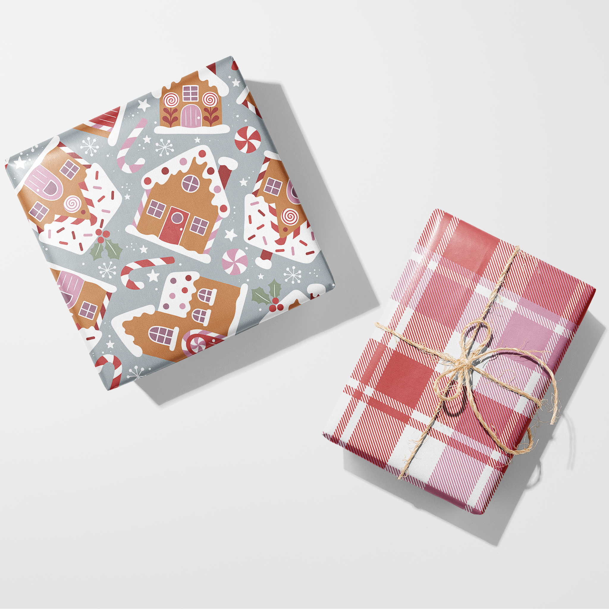 Gingerbread Houses Wrapping Paper