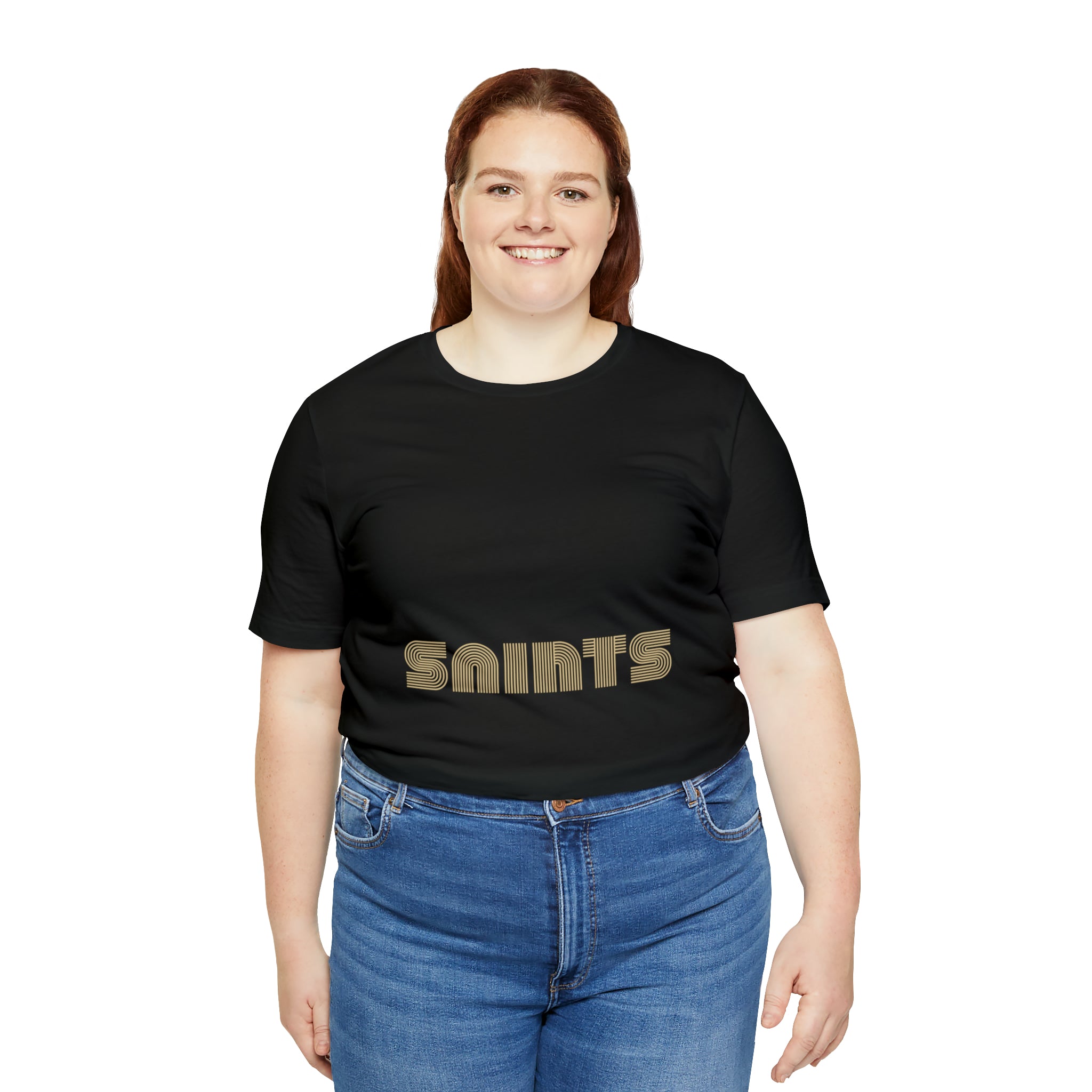 Saints Retro Lined Tee