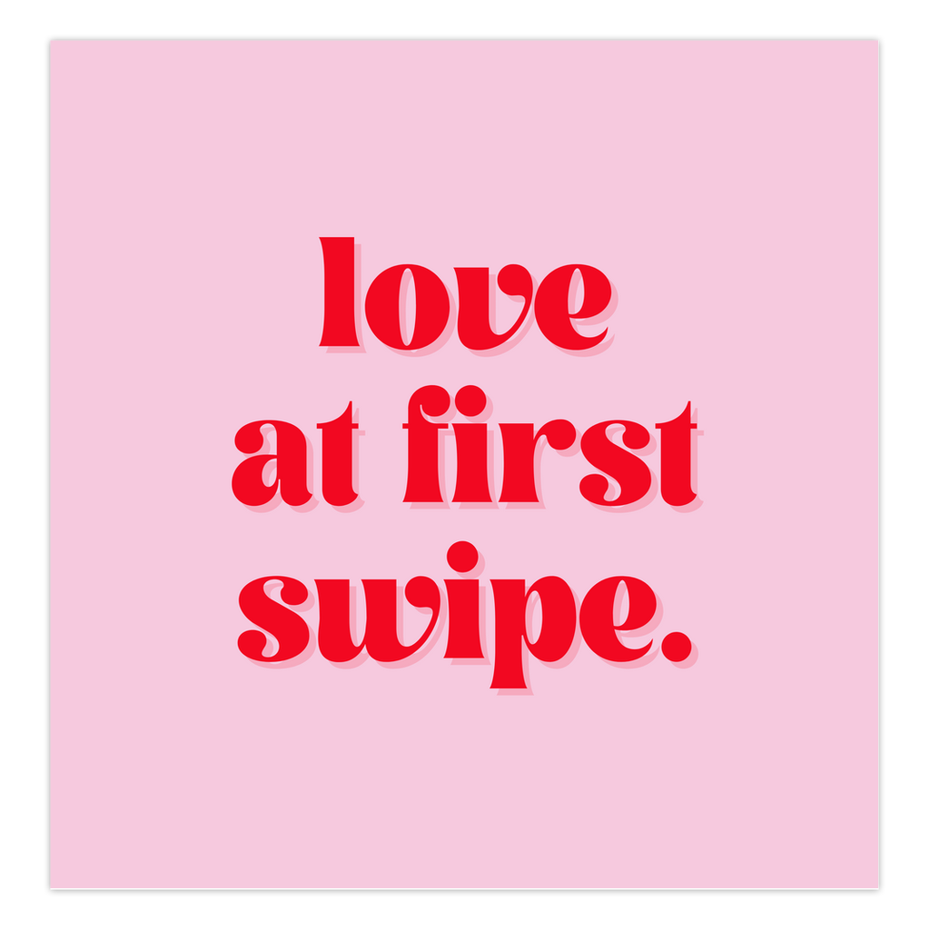 Love at First Swipe Card