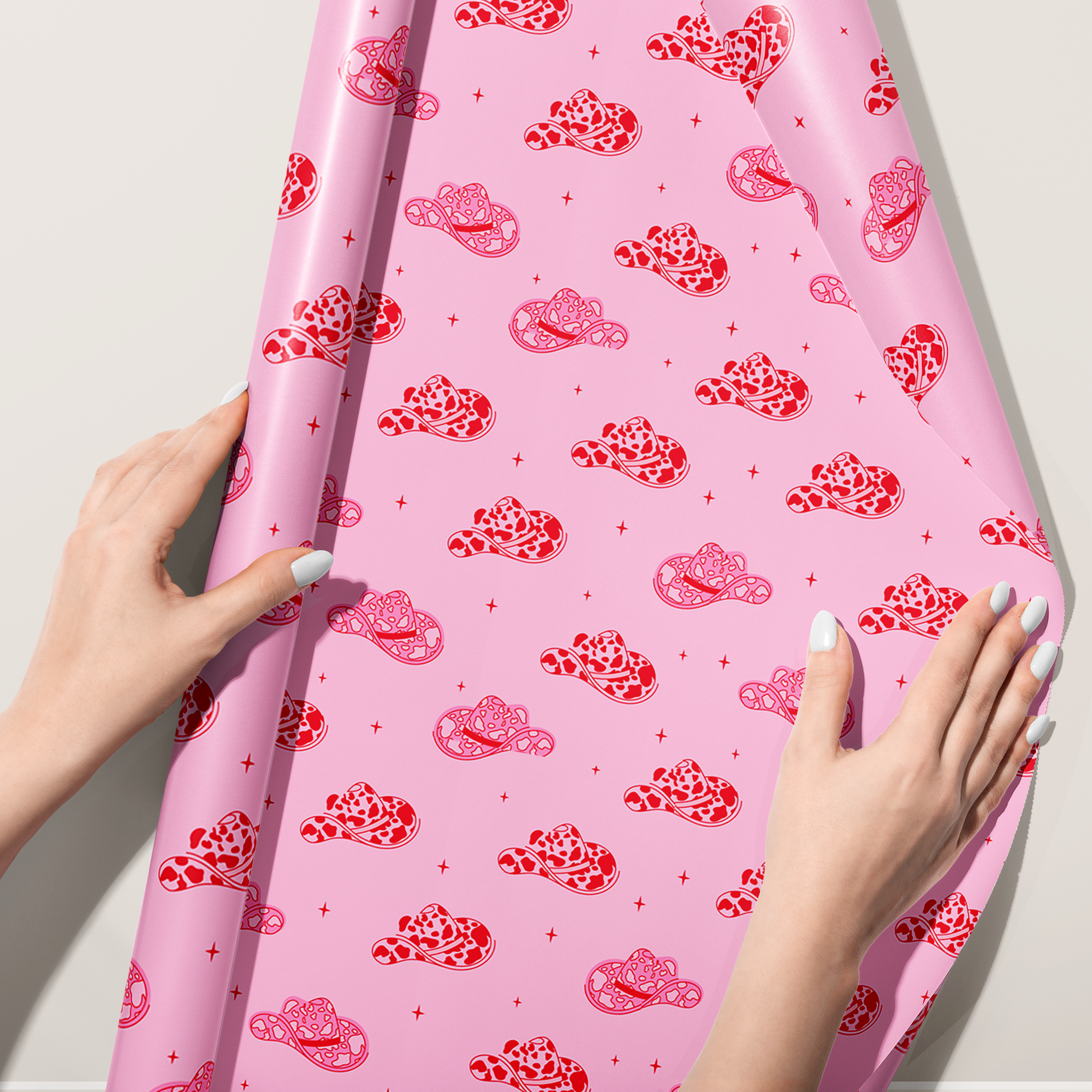 Cowgirl Hats Wrapping Paper