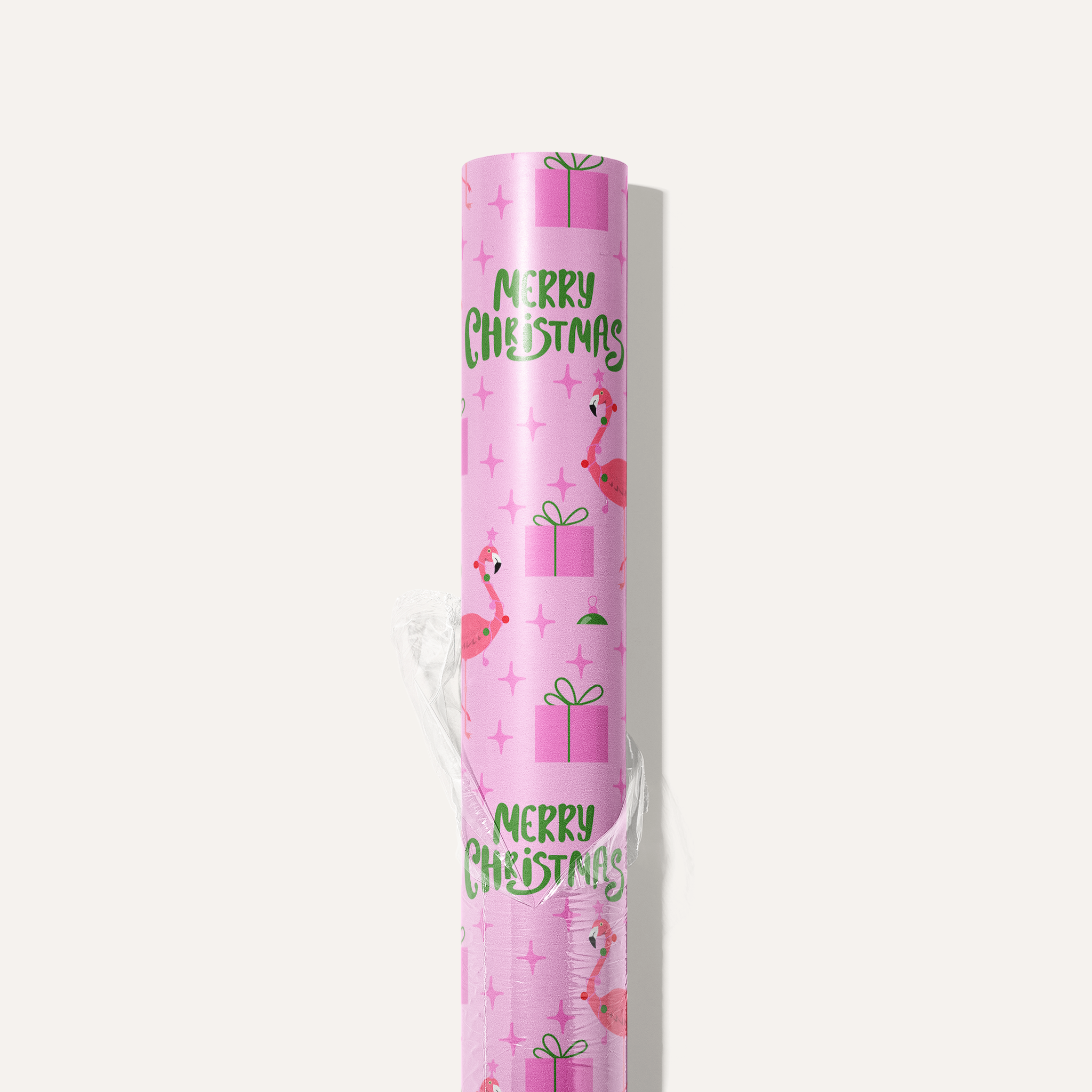 Flamingo Christmas Wrapping Paper