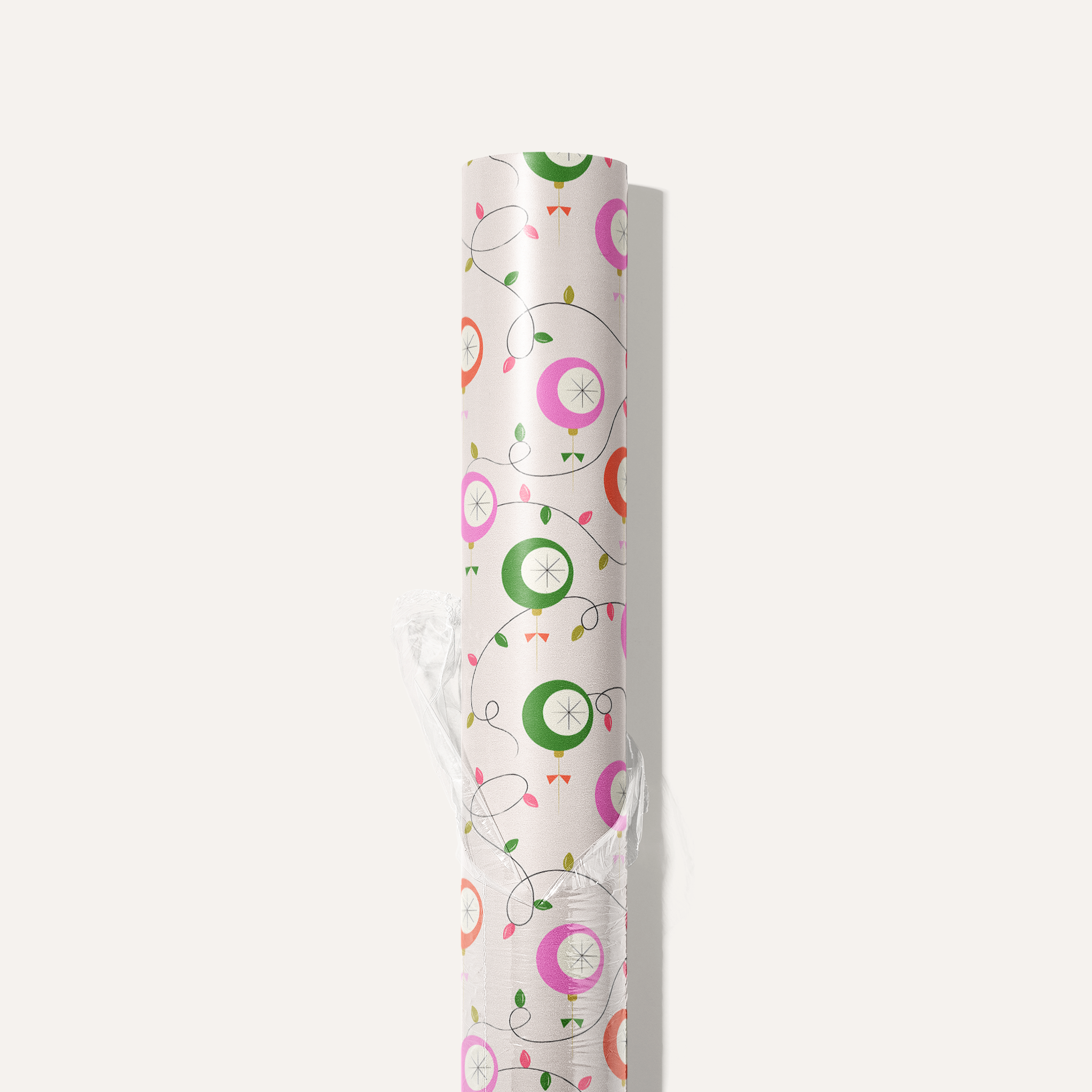 Ornament Lights Wrapping Paper