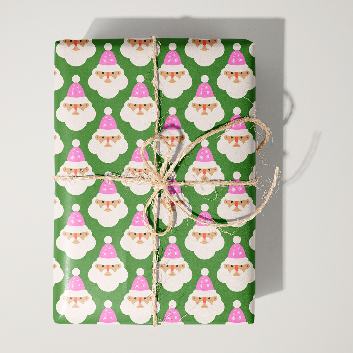 Santas Palm Royale Wrapping Paper