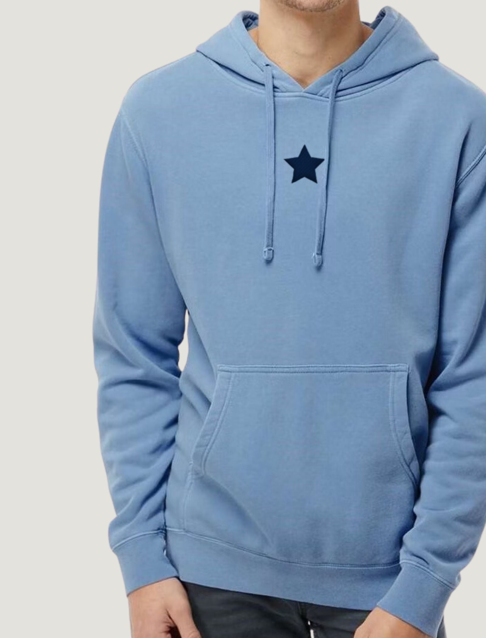 Cowboys Embroidered Star Washed Hoodie