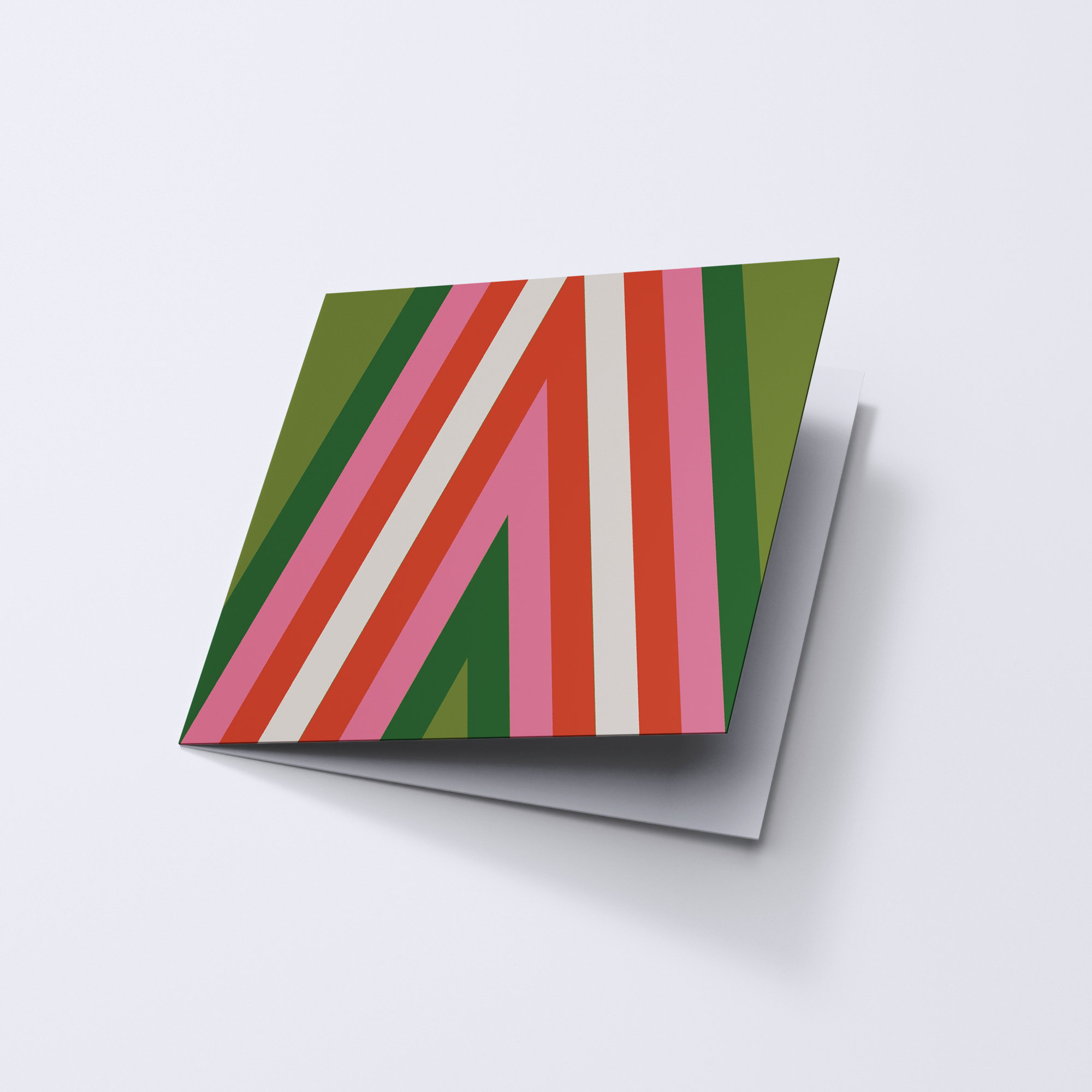 Abstract Christmas Card