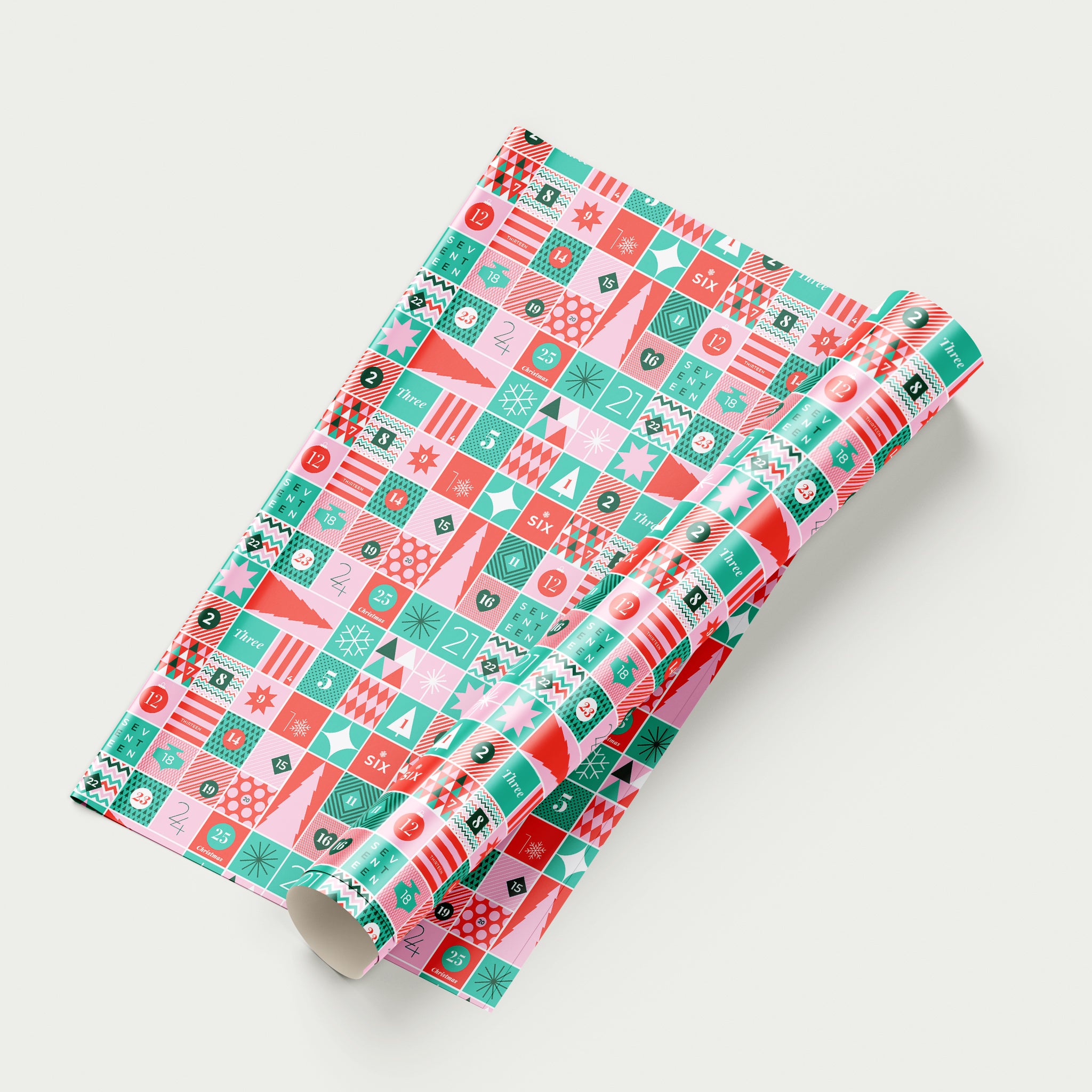 Advent Calendar Wrapping Paper