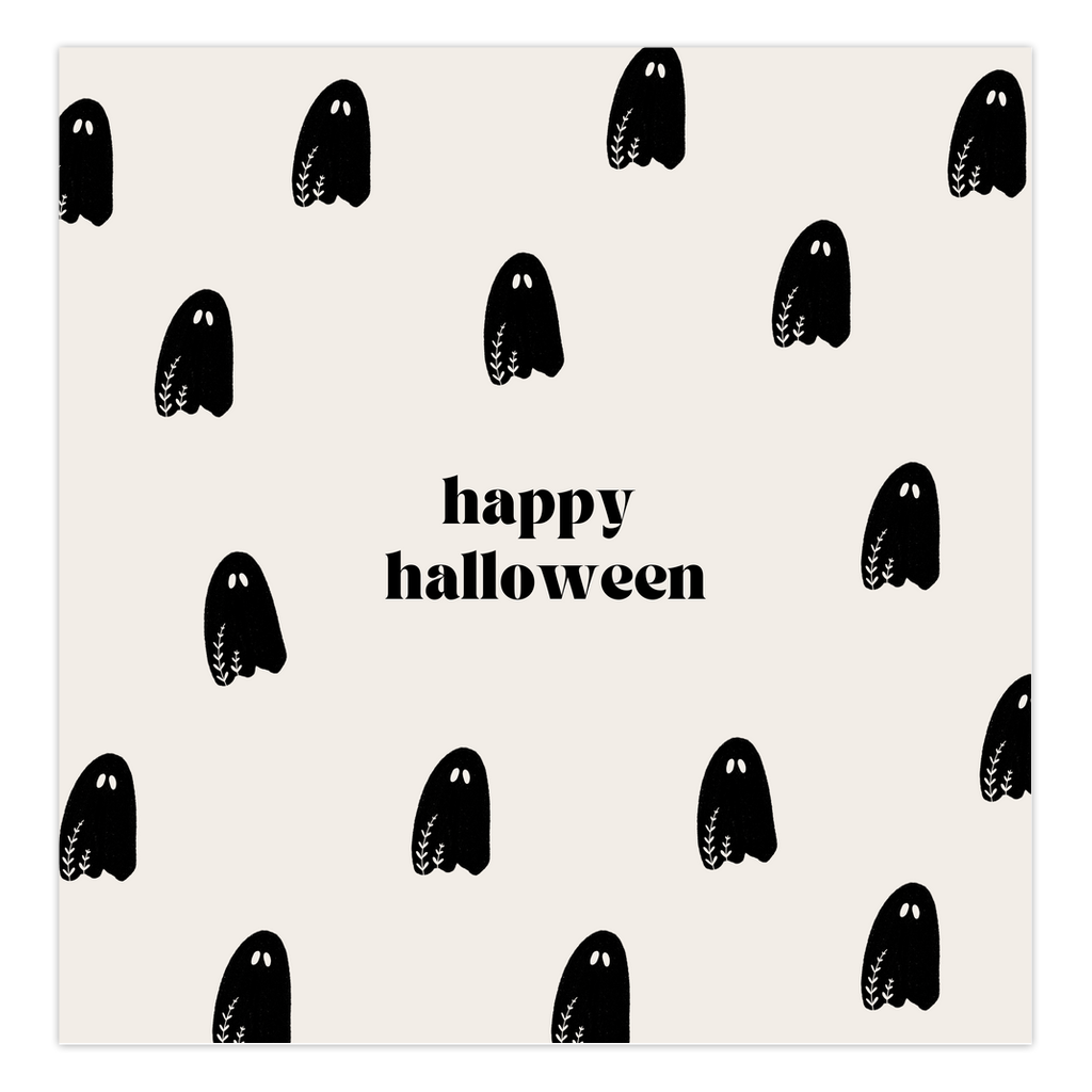 Happy Halloween Bats Card