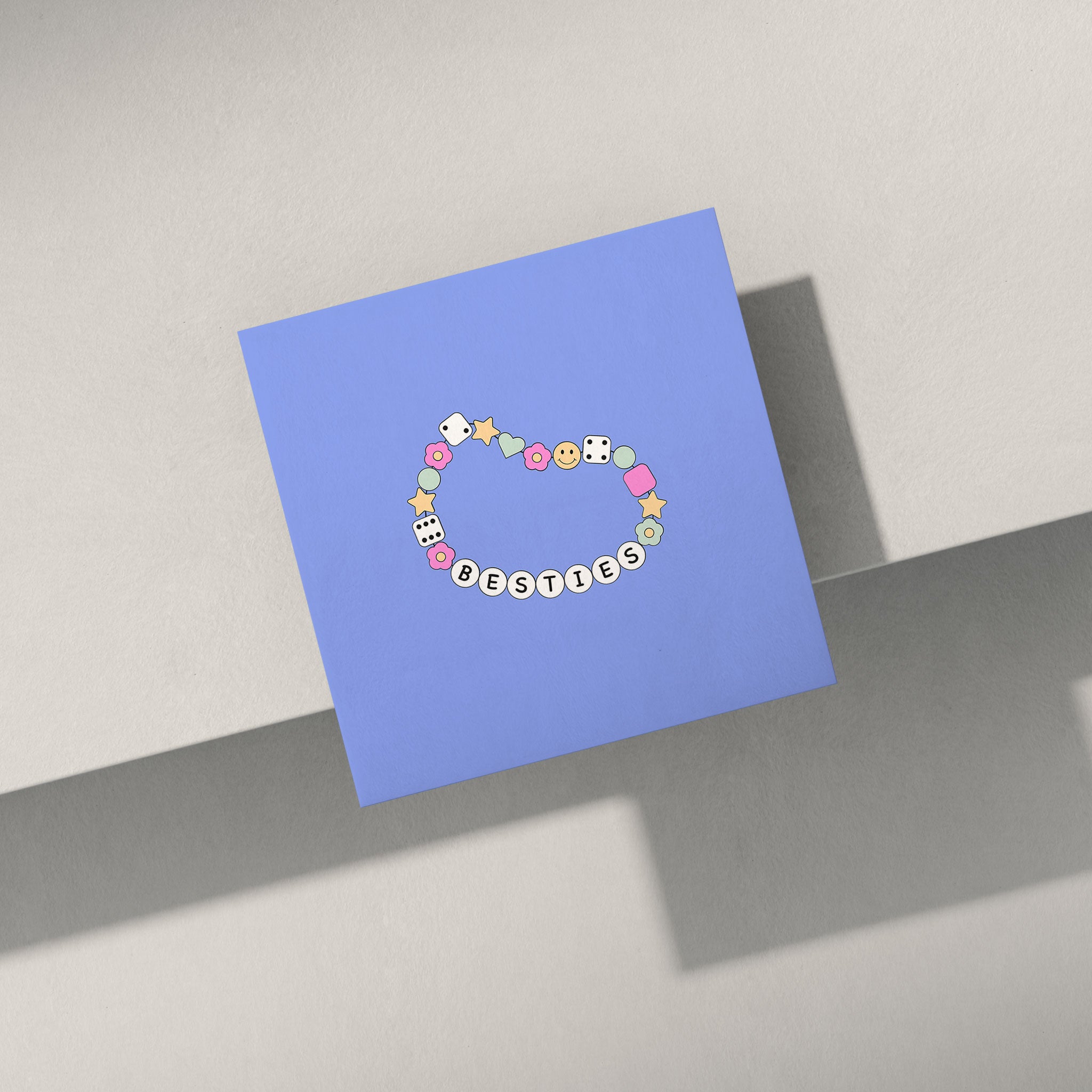 Besties Bracelet Card