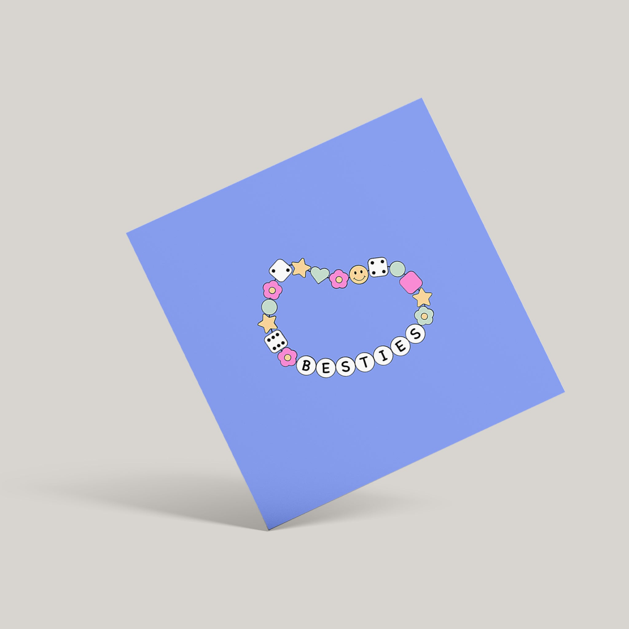 Besties Bracelet Card