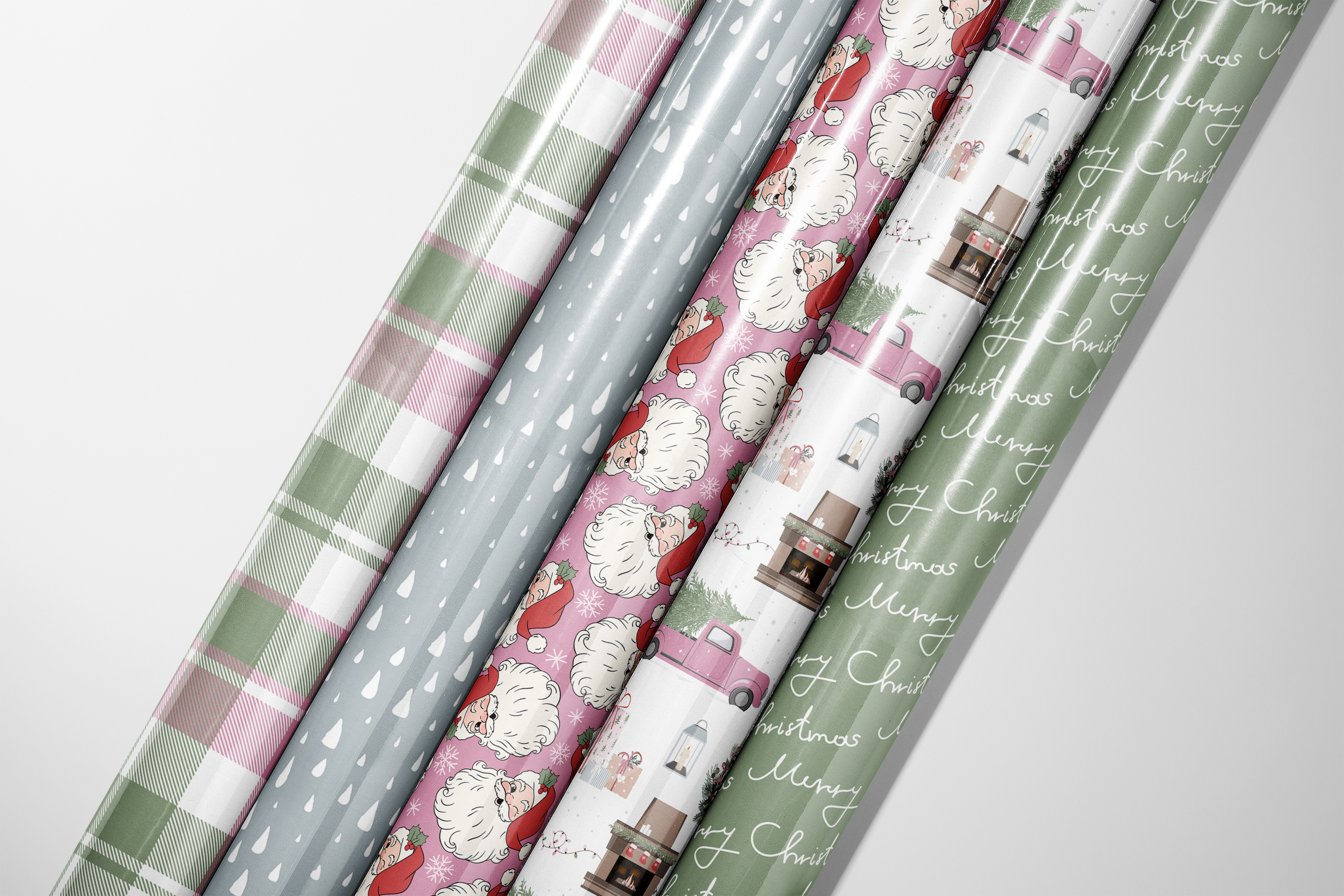 Christmas Scene Wrapping Paper