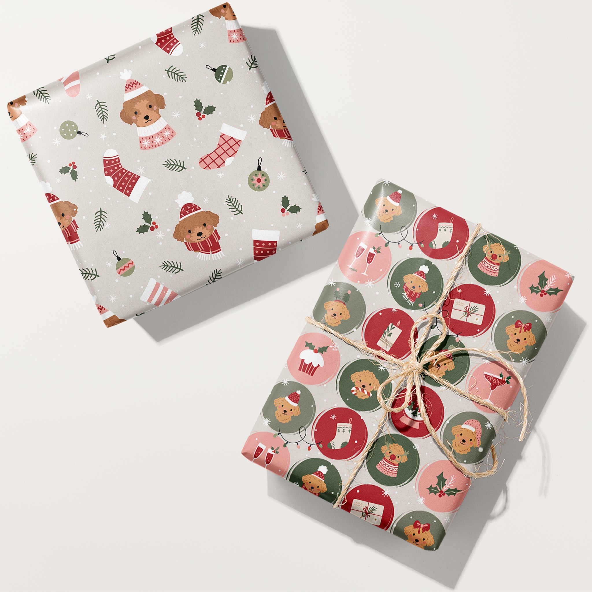 Golden Doodle Wrapping Paper