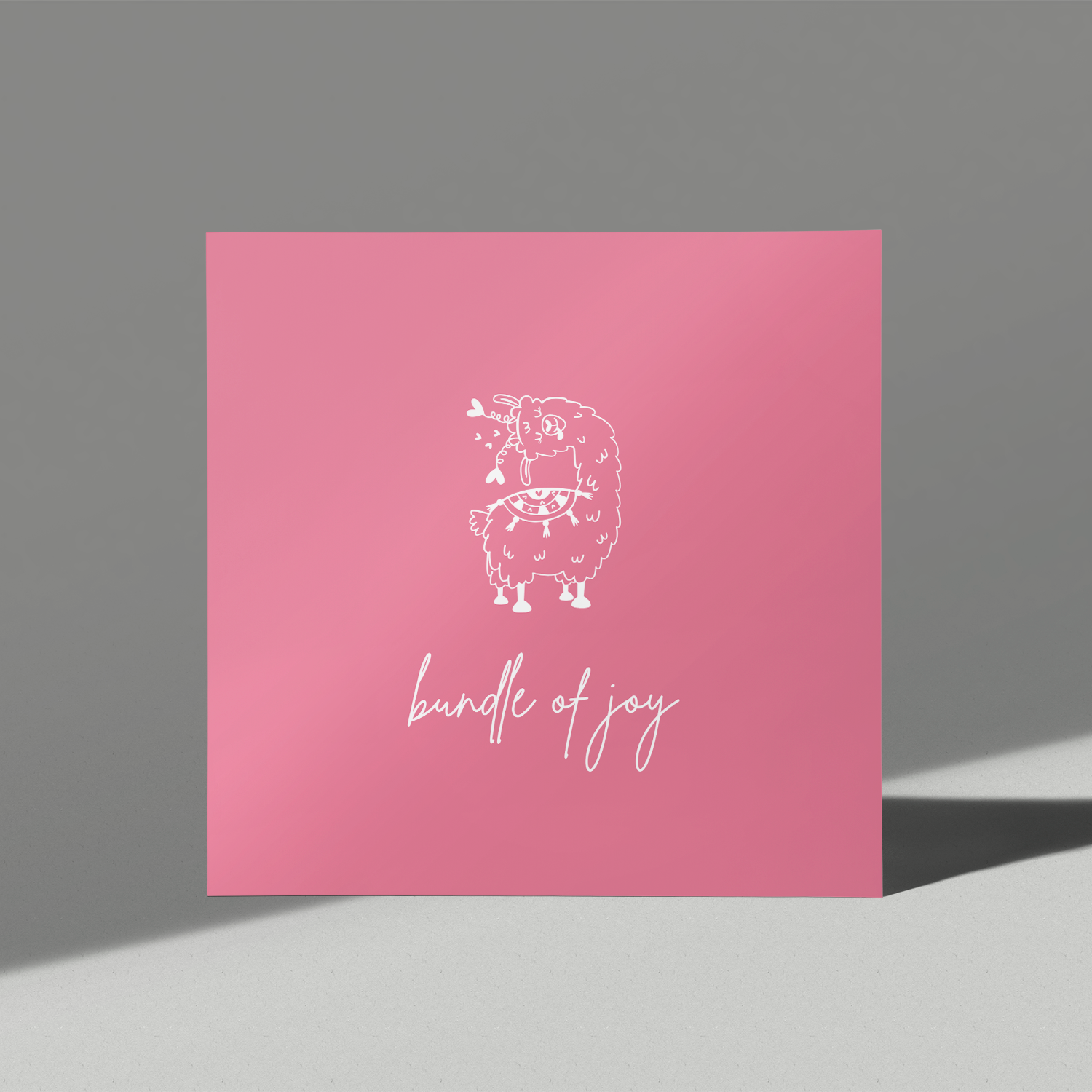 Pink Bundle of Joy Card