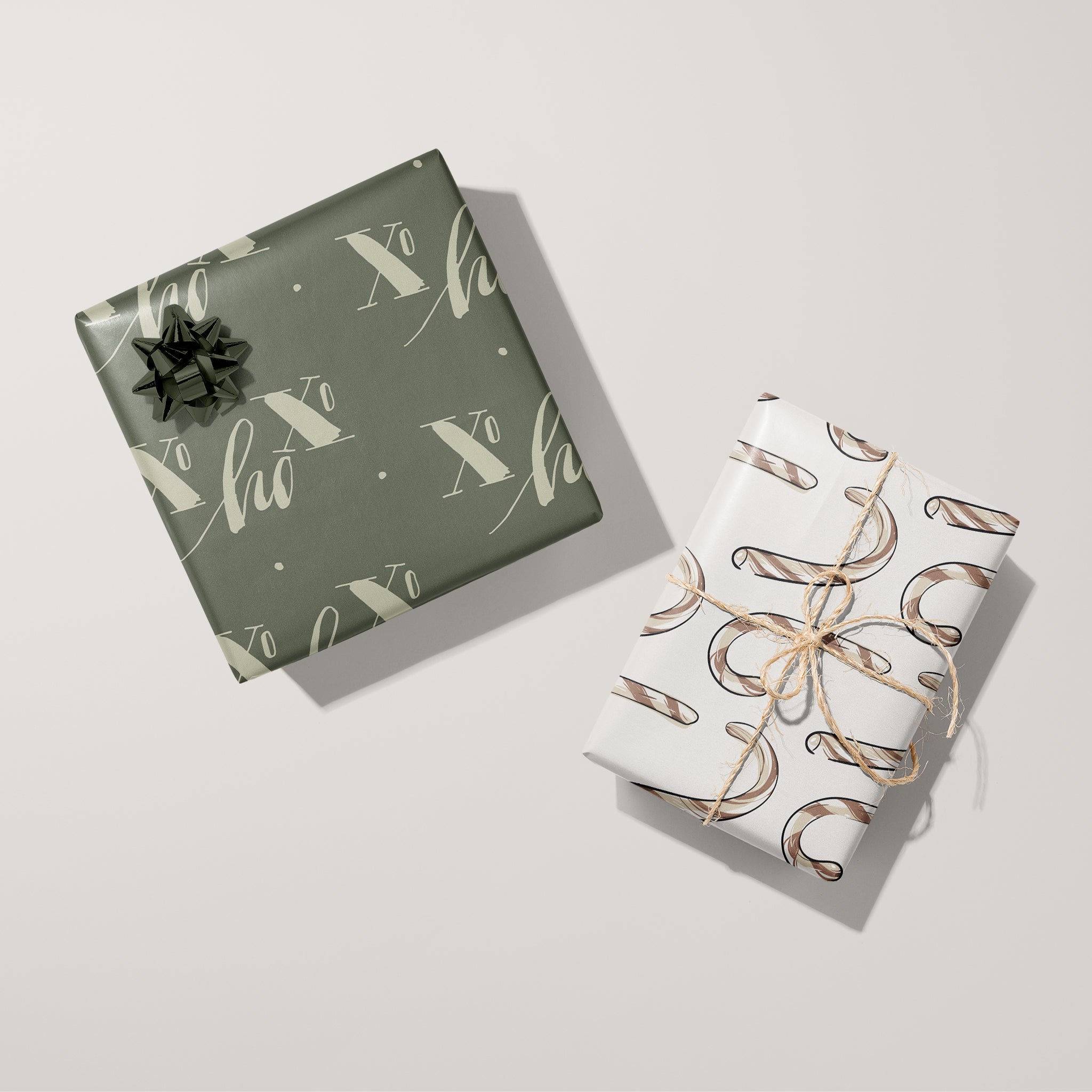 Candy Cane Wrapping Paper