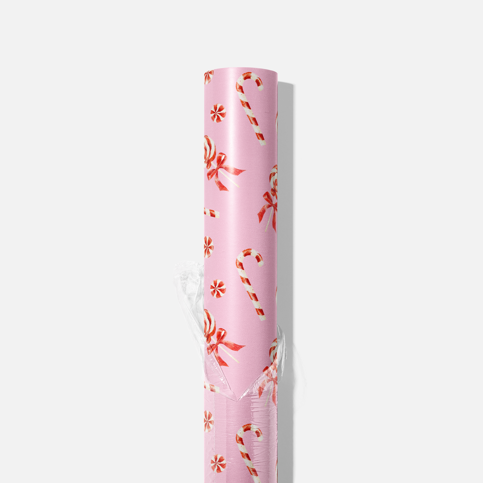 Candy Cane Lollipops Wrapping Paper