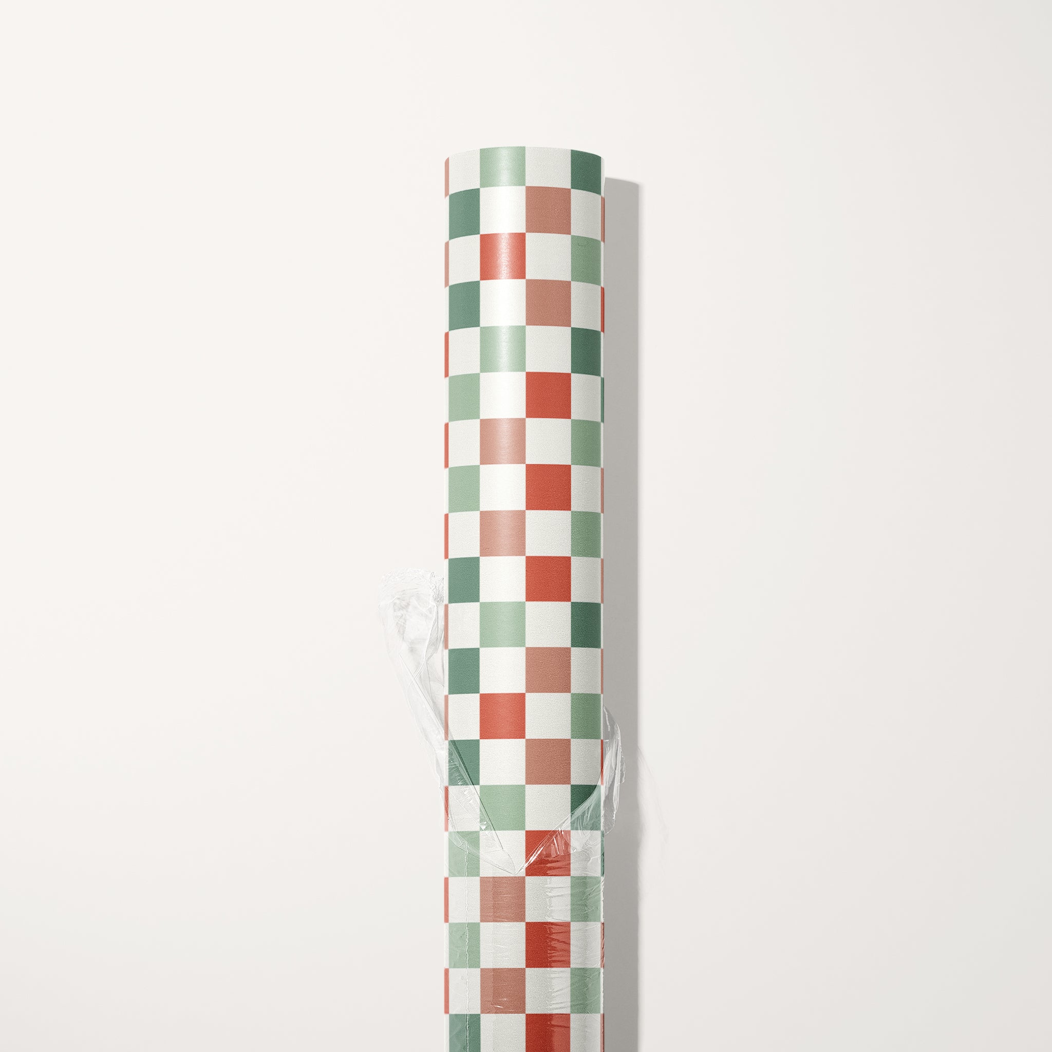 Retro Checkered Wrapping Paper