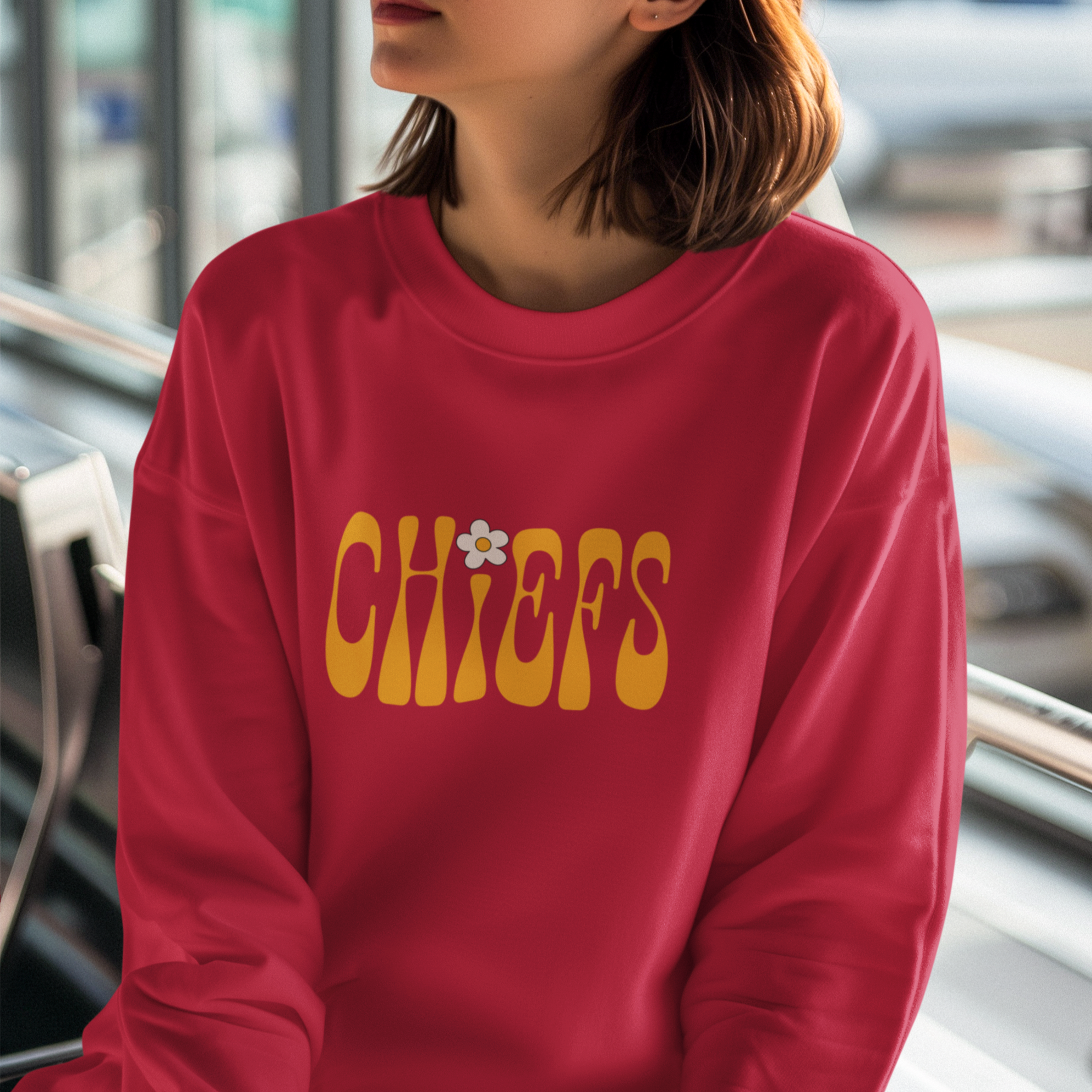 Chiefs Retro Floral Sweatshirt