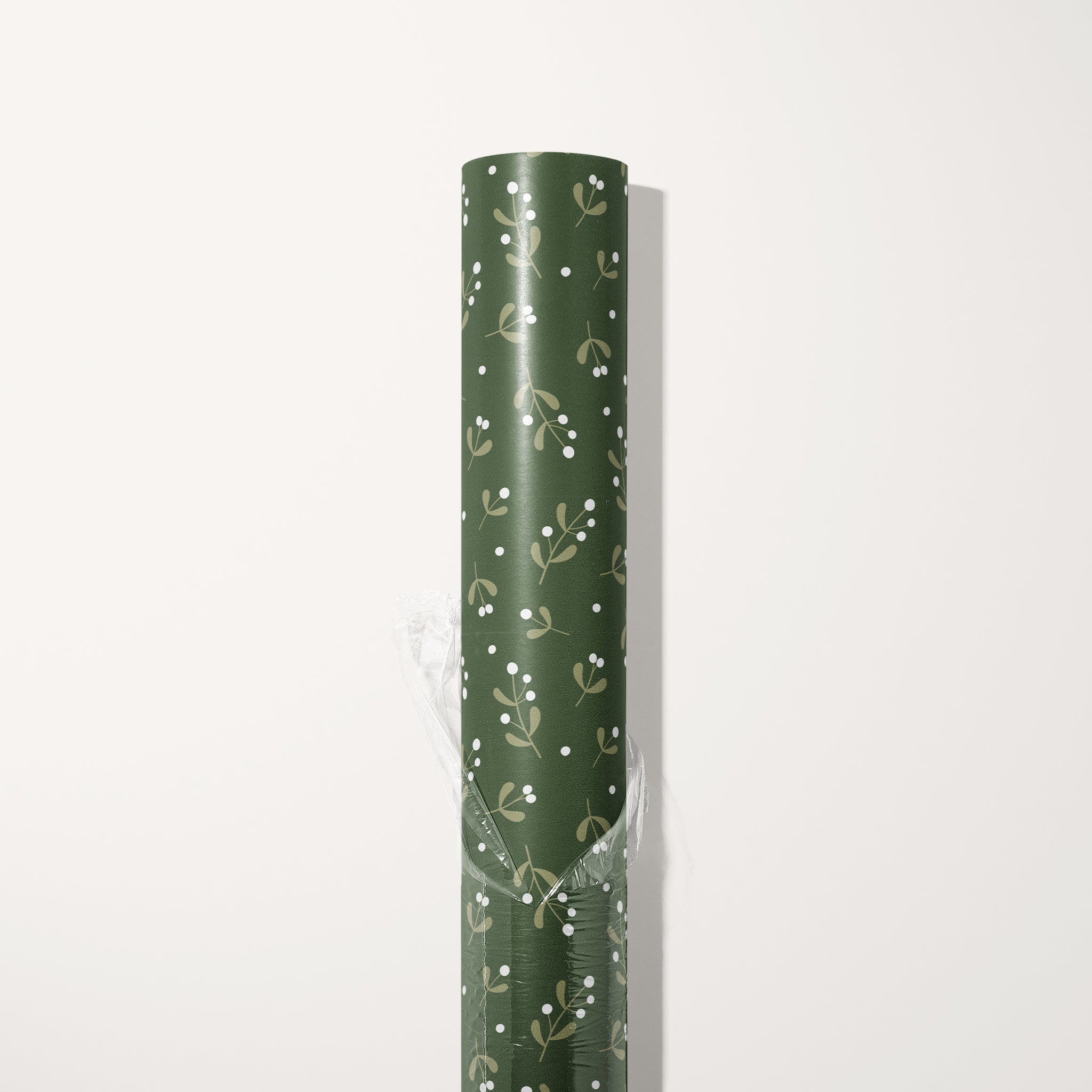 Green Floral Wrapping Paper