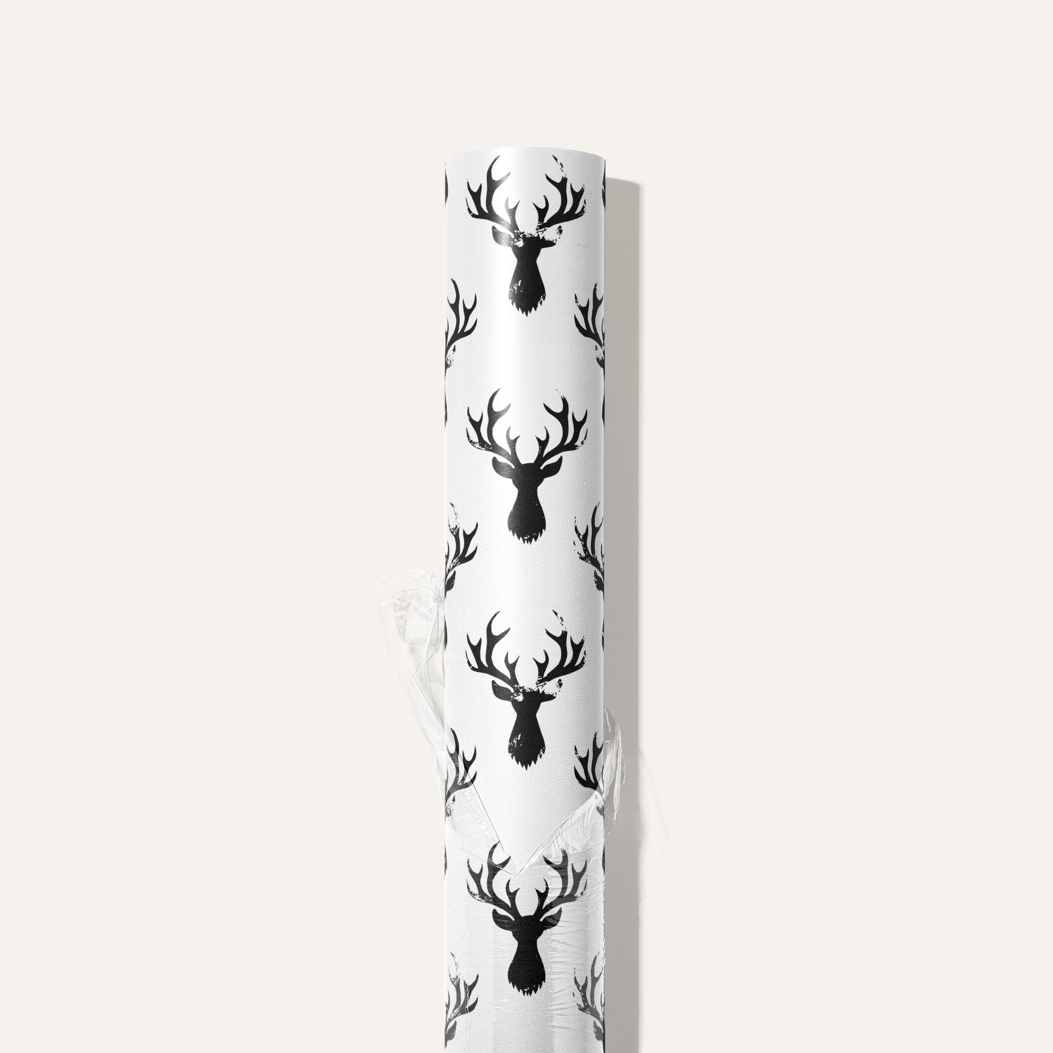 Deer Head Wrapping Paper