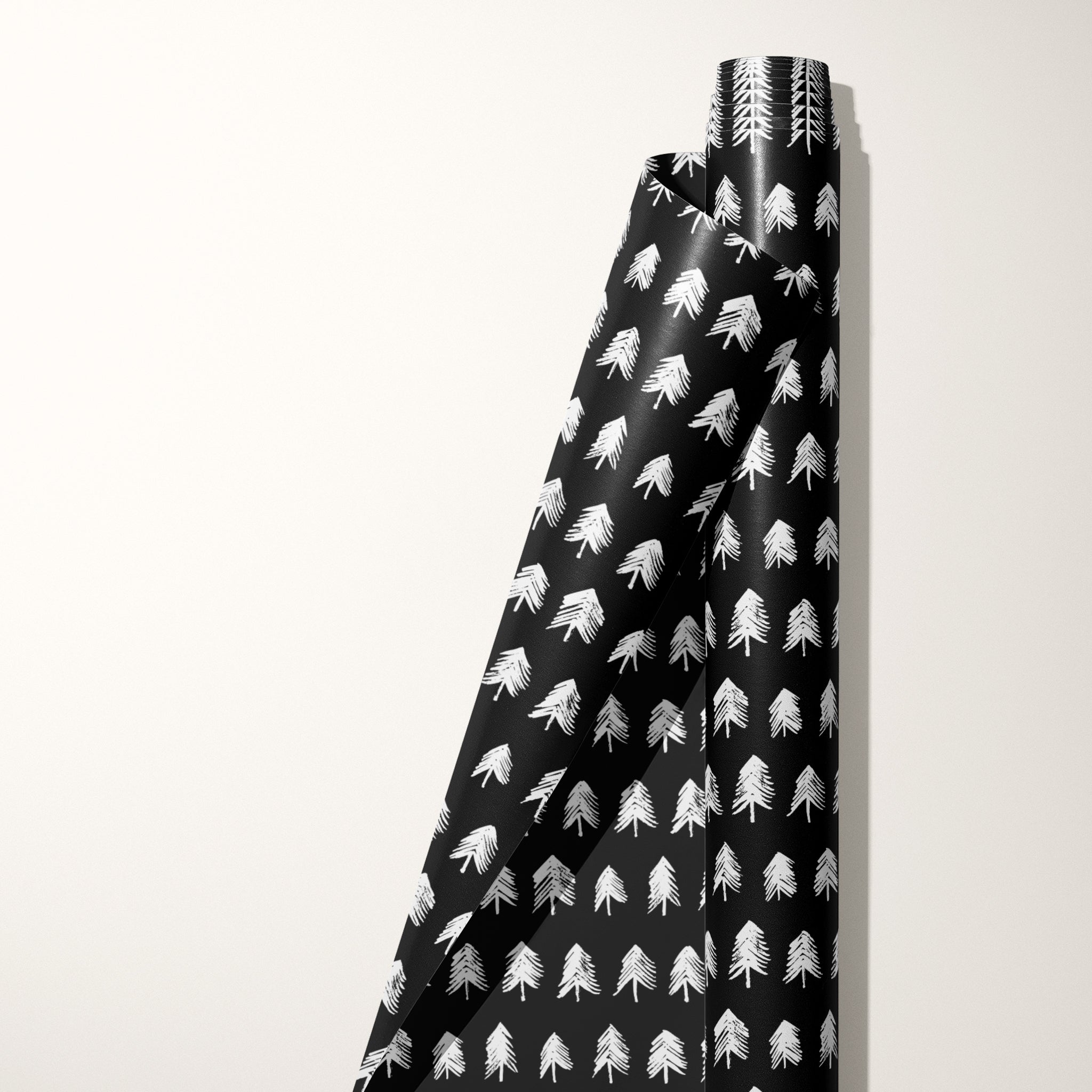 Doodle Trees Wrapping Paper