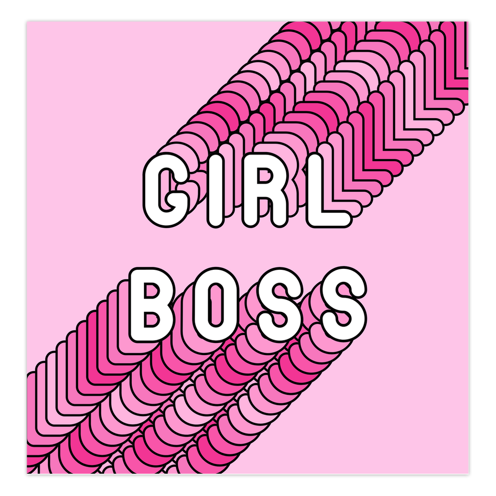 Girl Boss Card