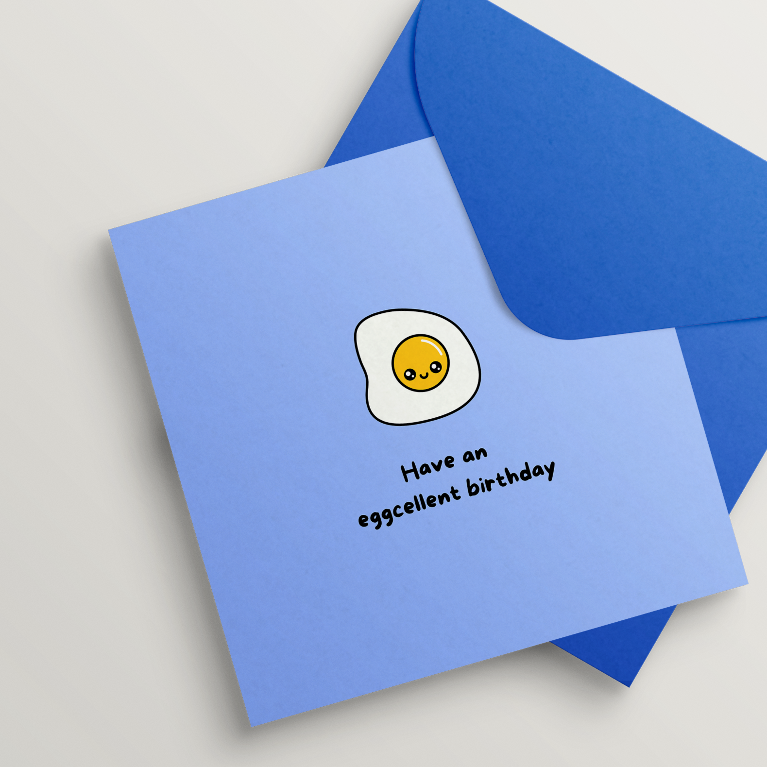 Have an Eggcellent Birthday Card