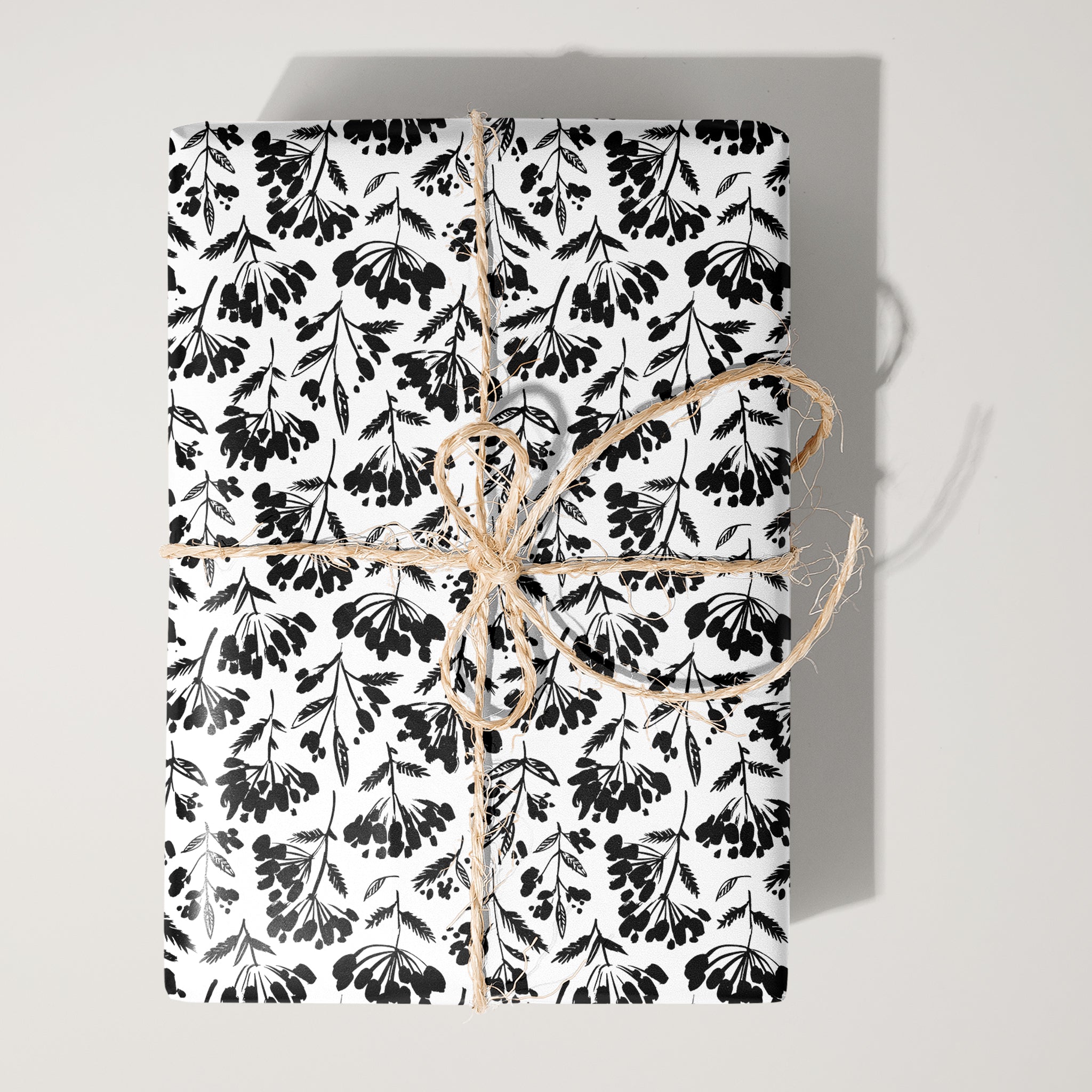 Floral Doodles Wrapping Paper