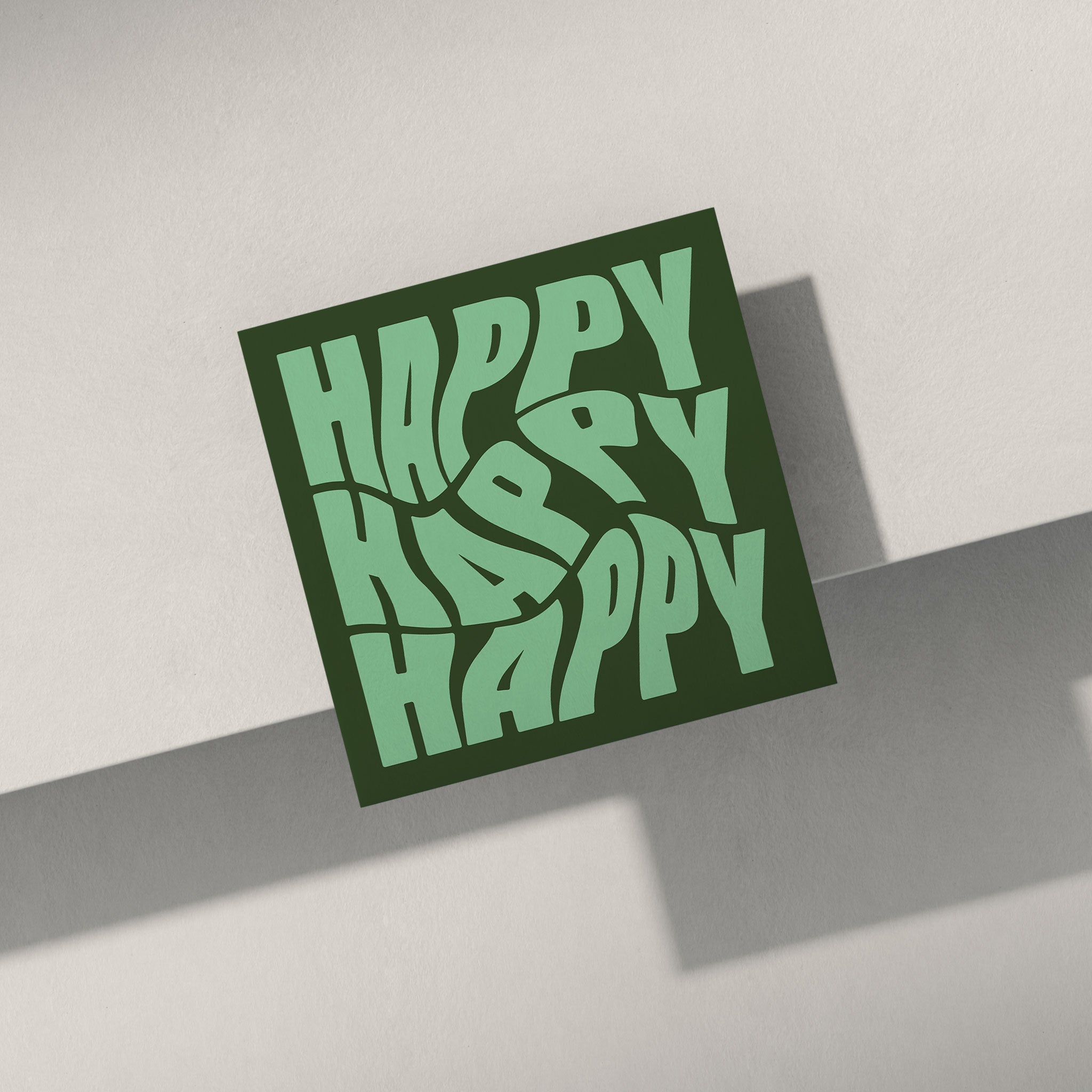 Happy Happy Happy Card