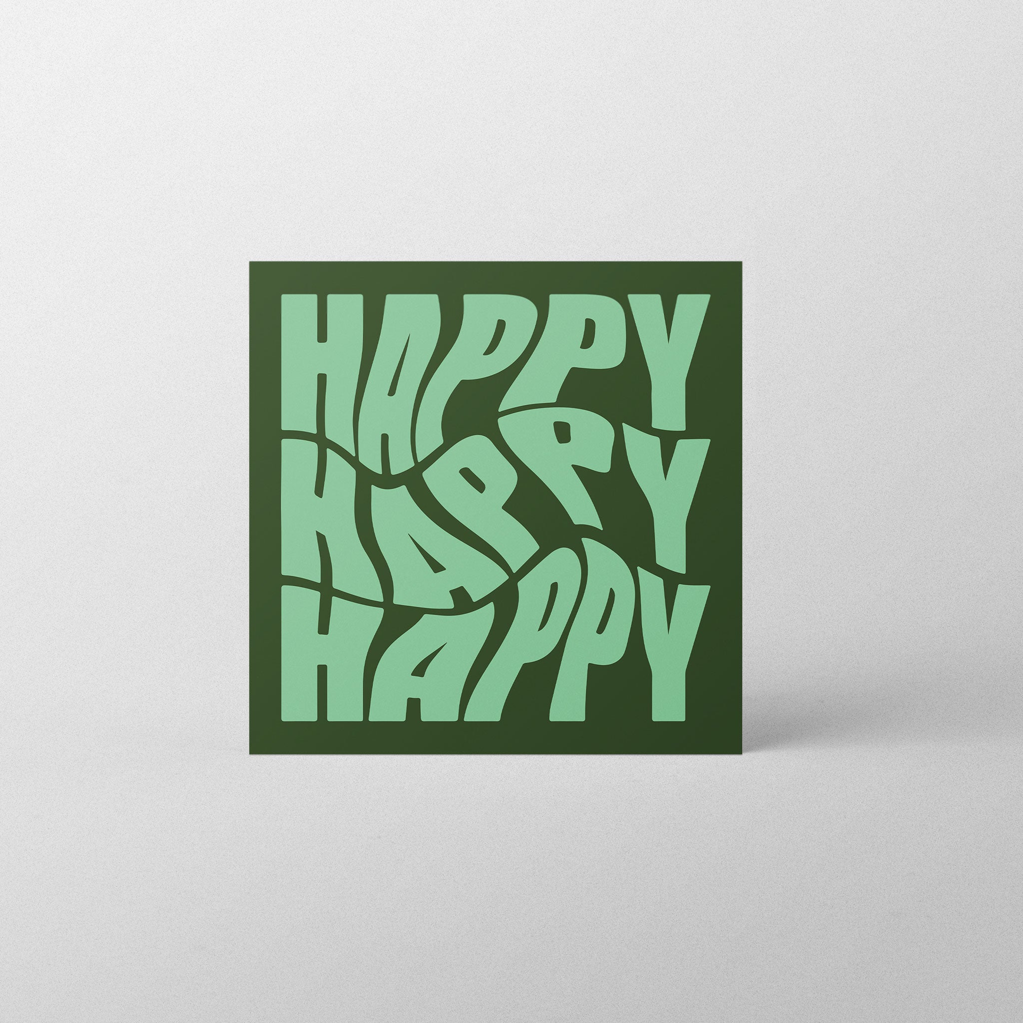 Happy Happy Happy Card