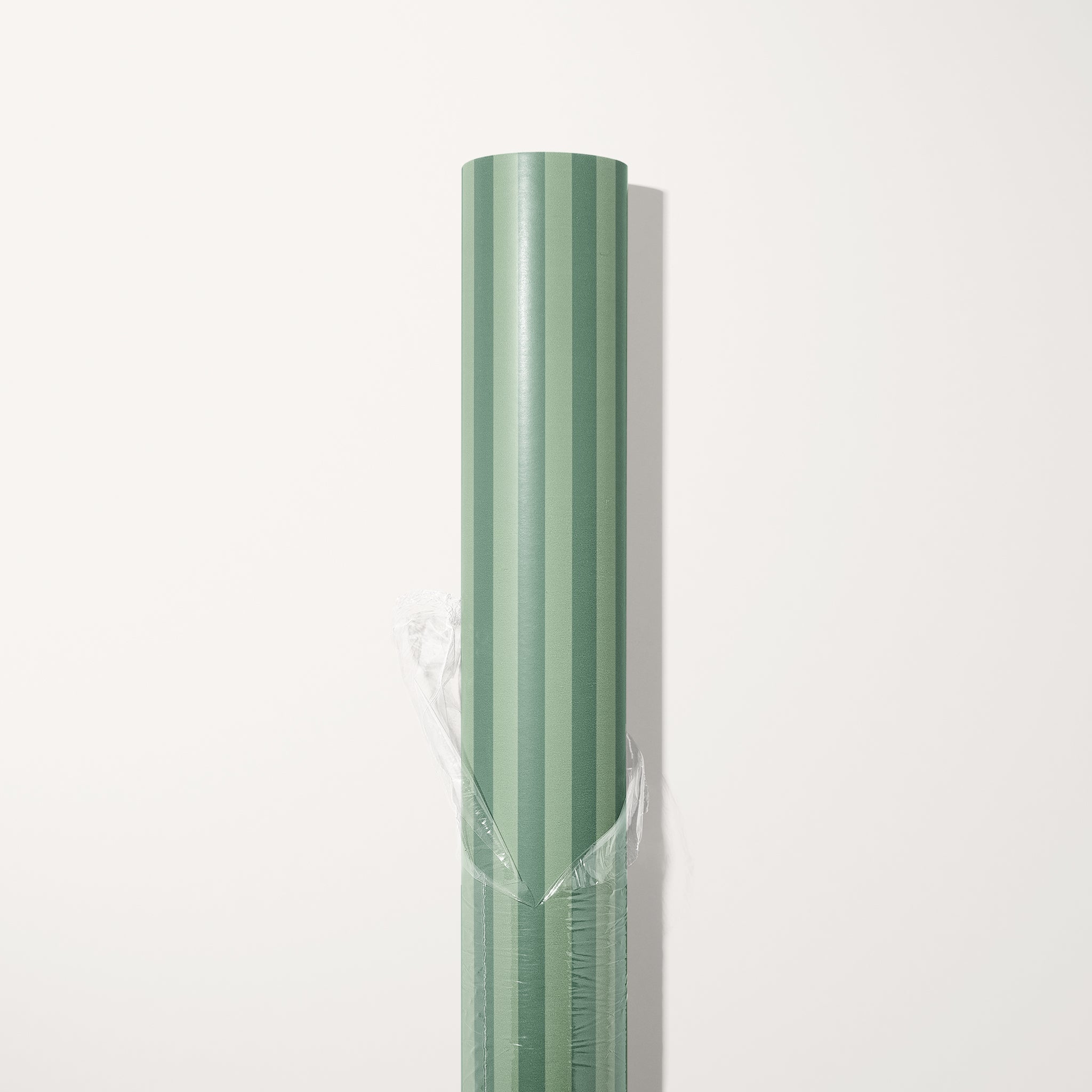 Green Stripes Wrapping Paper