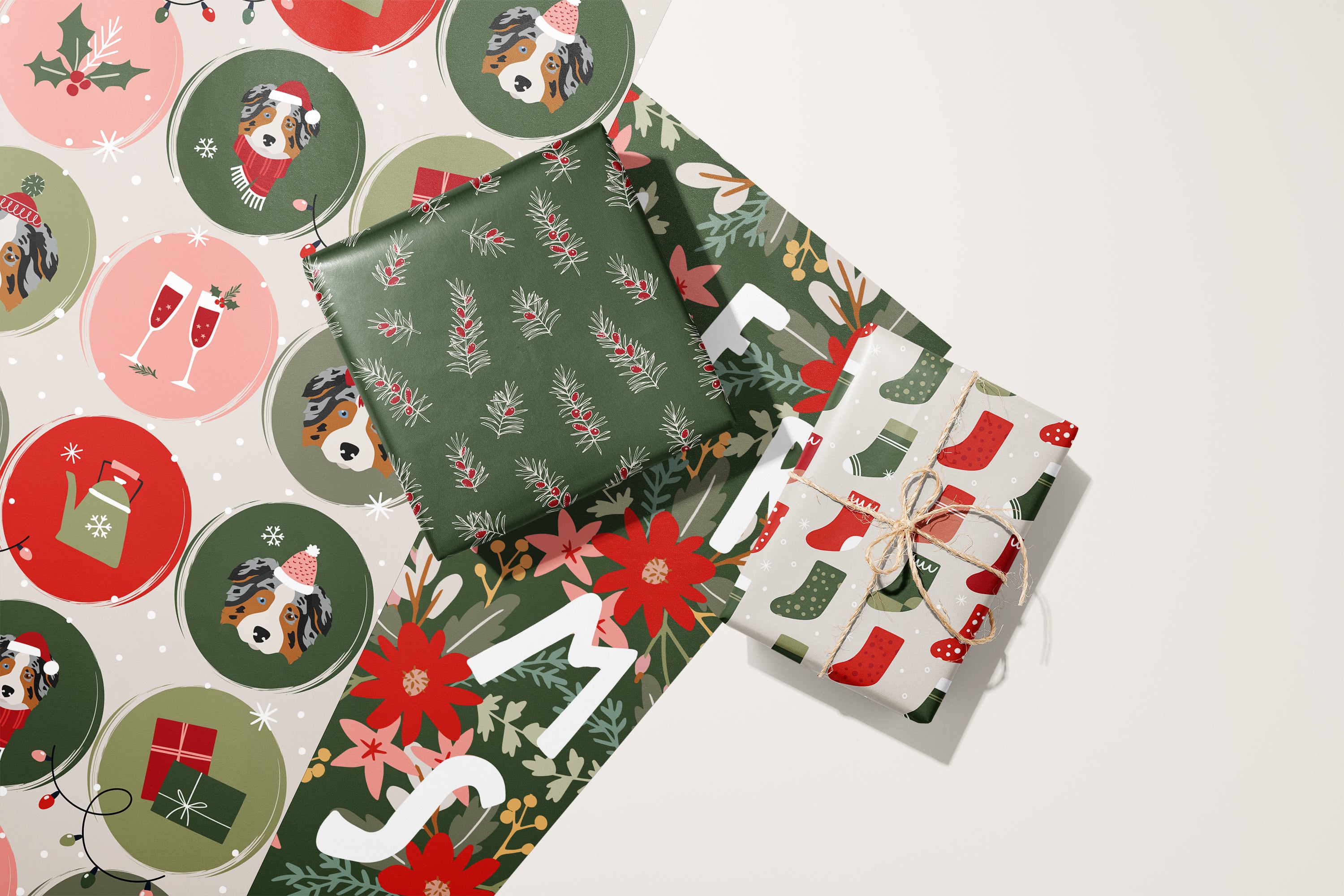 Australian Shepherd Wrapping Paper