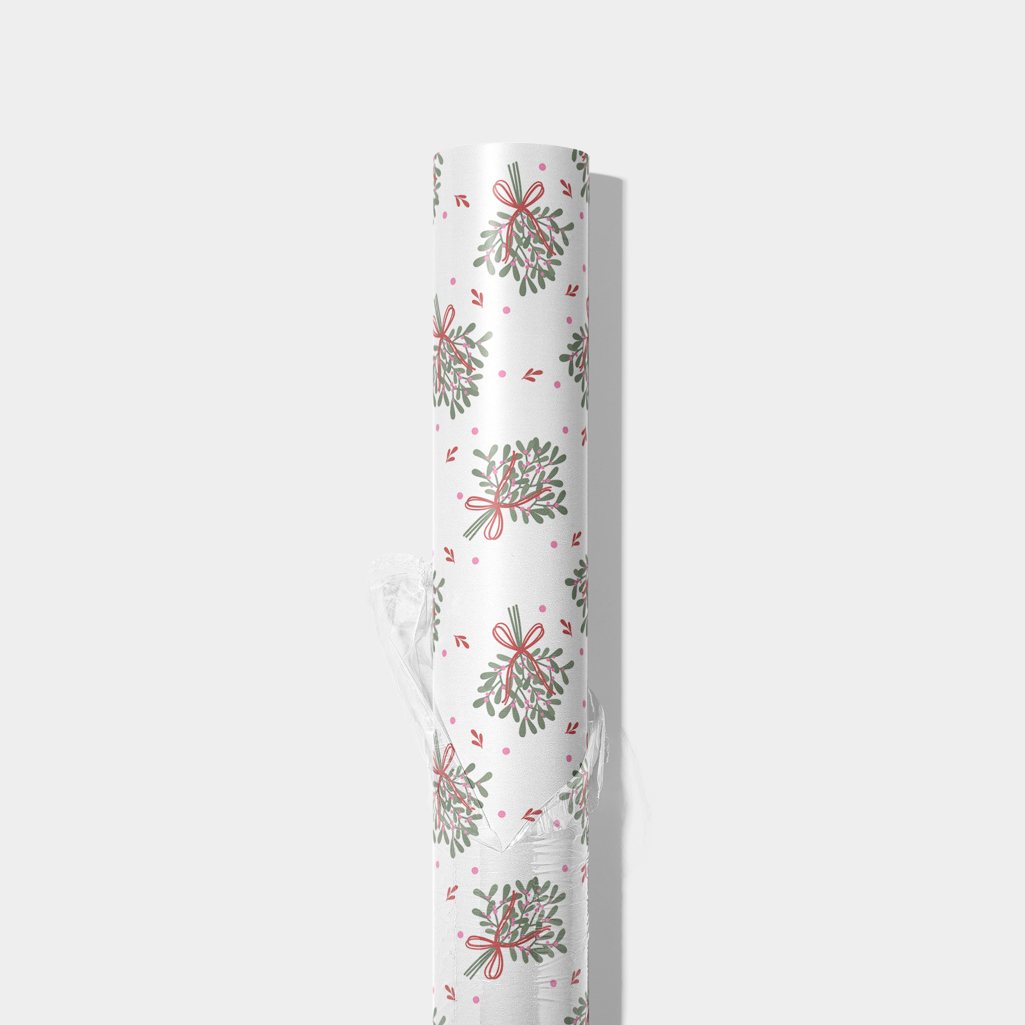 Hanging Mistletoe Wrapping Paper