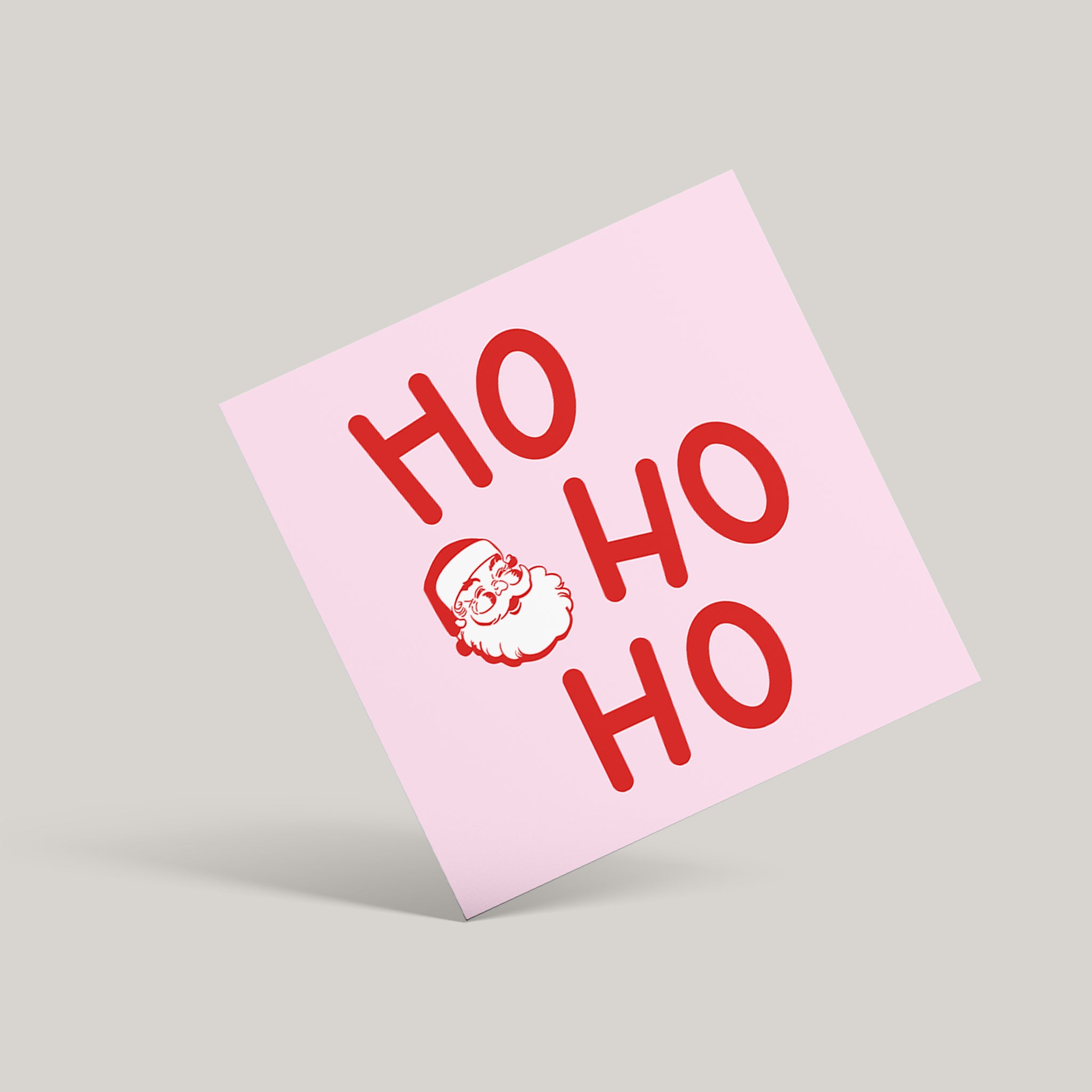 Ho Ho Ho Santa Card