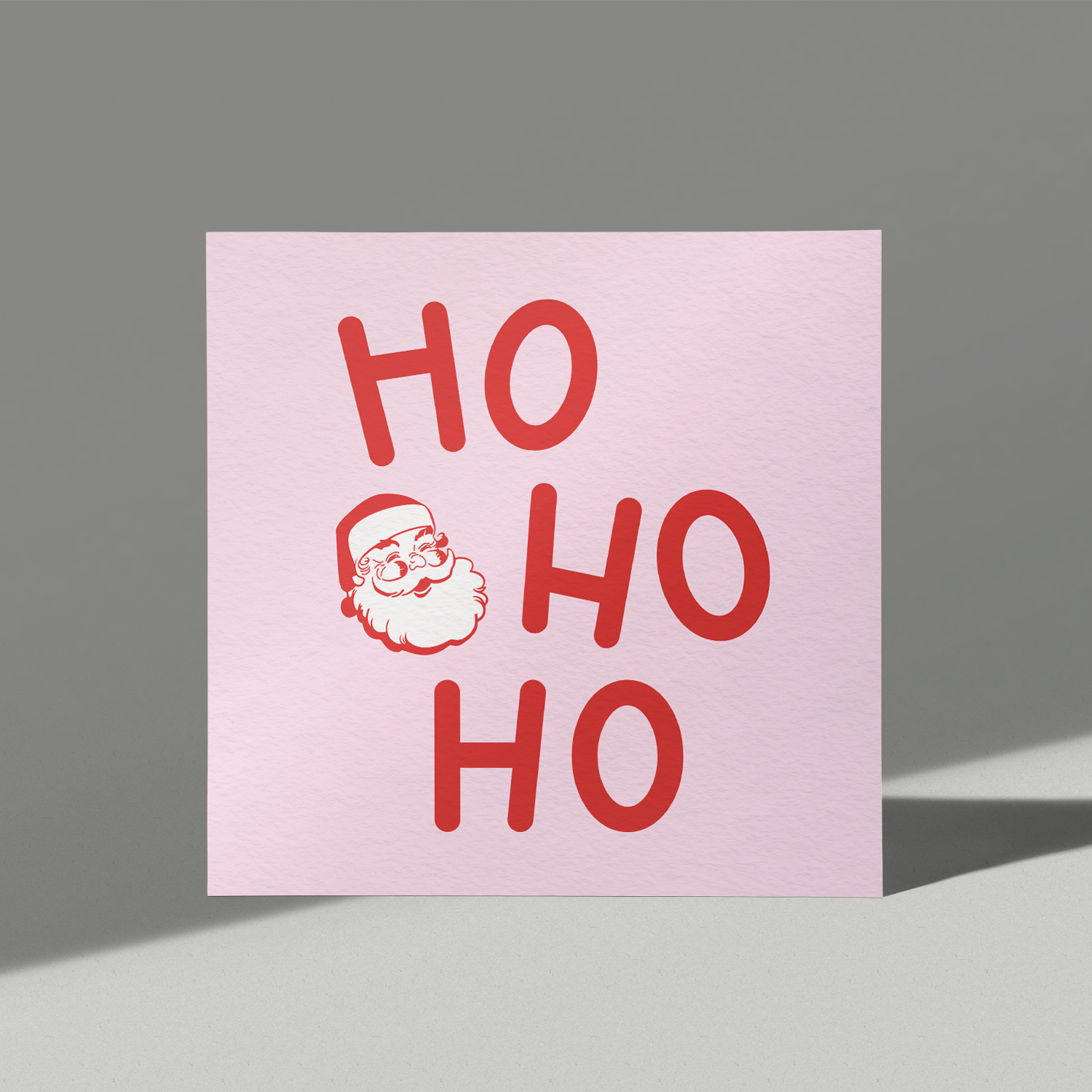 Ho Ho Ho Santa Card