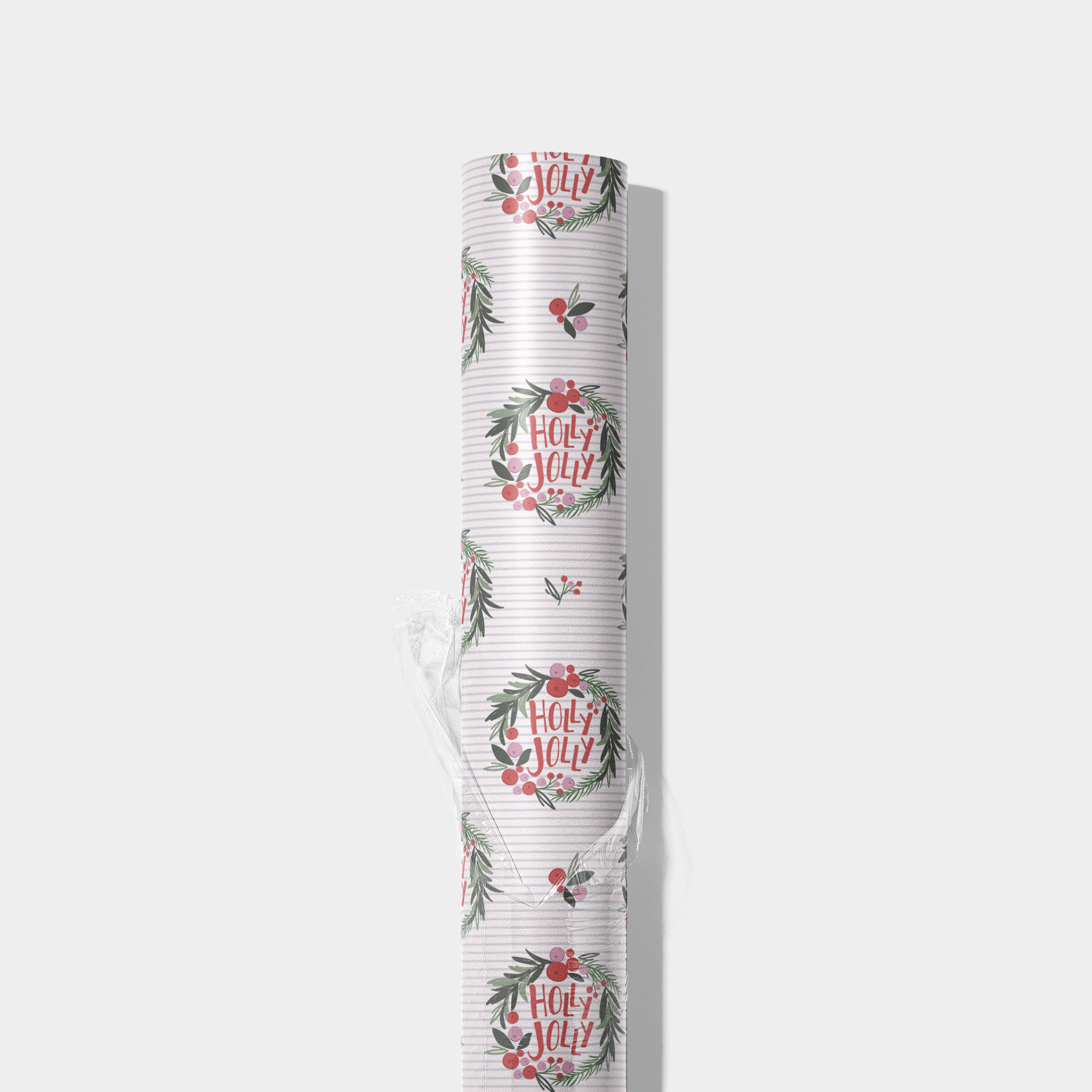 Holly Jolly Wreaths Wrapping Papers