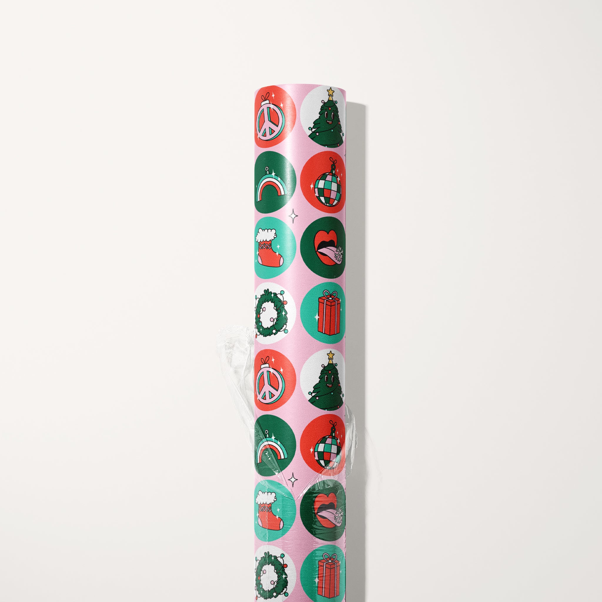 Christmas Emoji Wrapping Paper