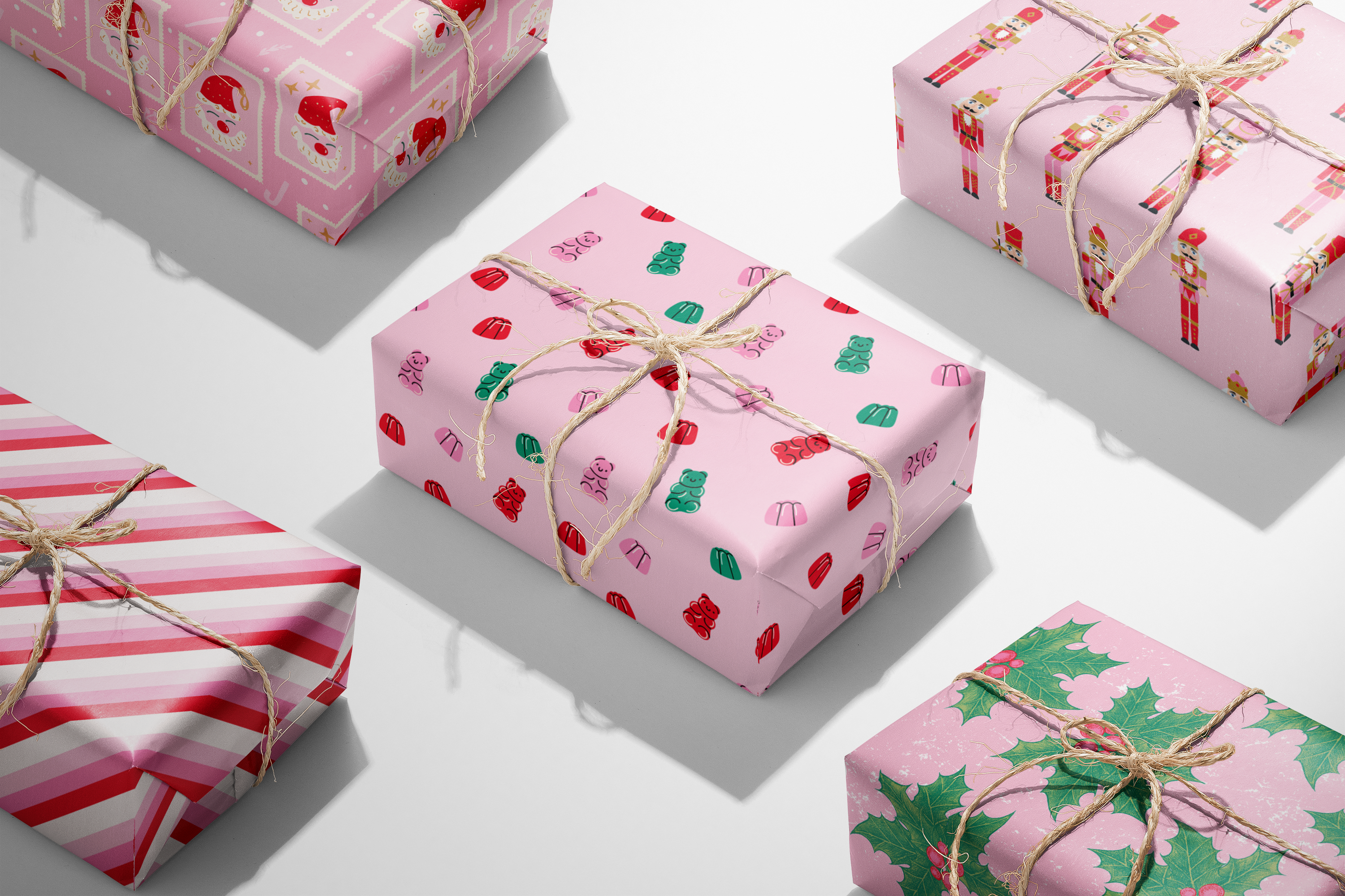 Candy Stripes Wrapping Paper