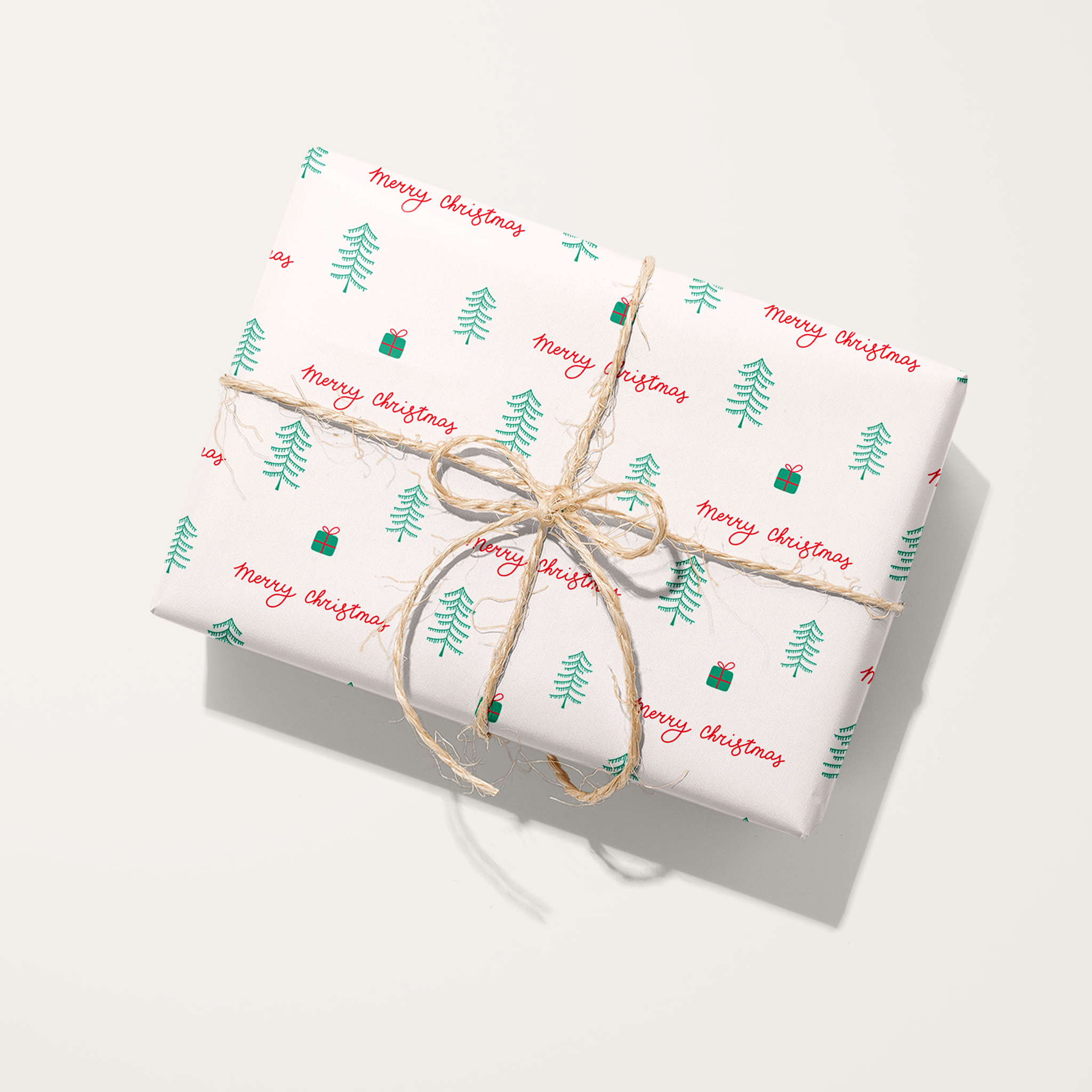 Vintage Merry Christmas Wrapping Paper