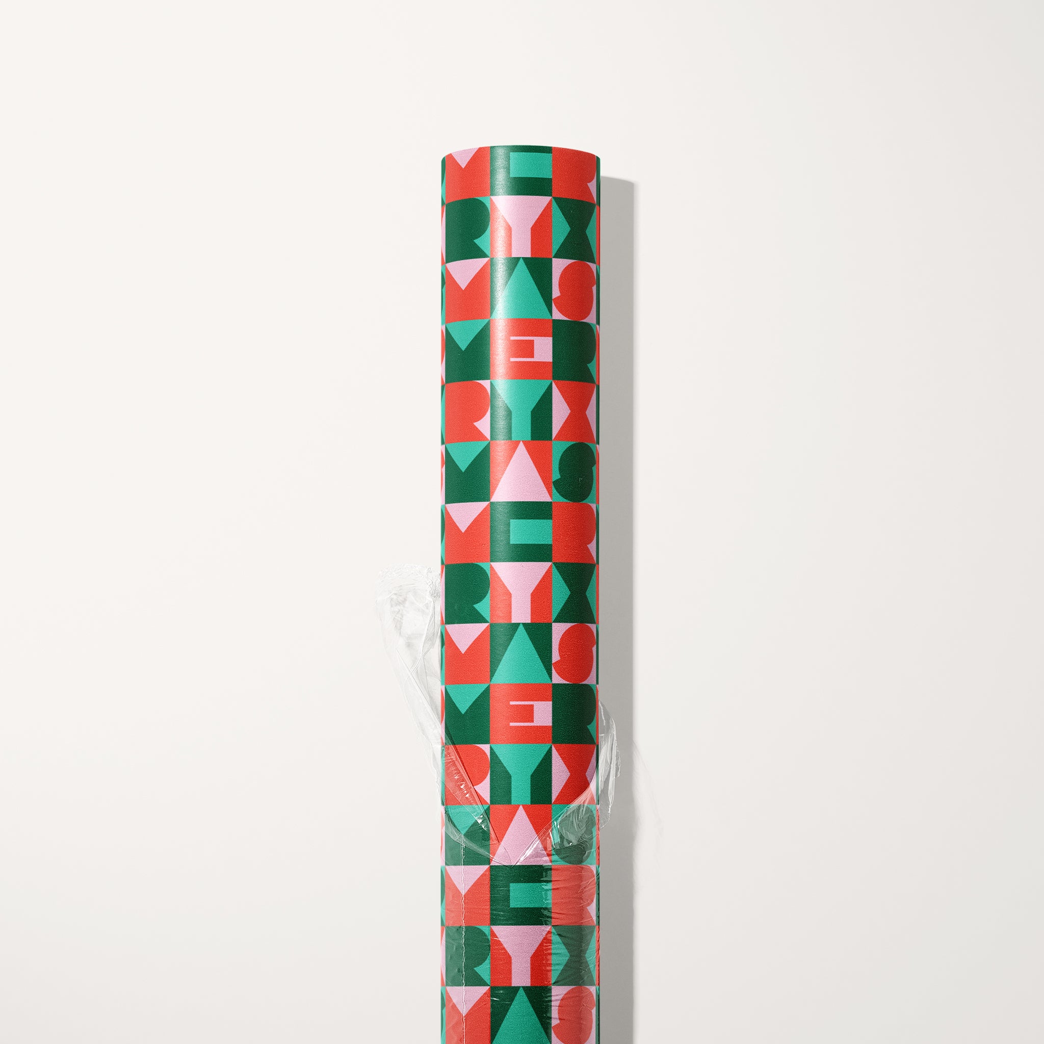 Merry Xmas Block Wrapping Paper