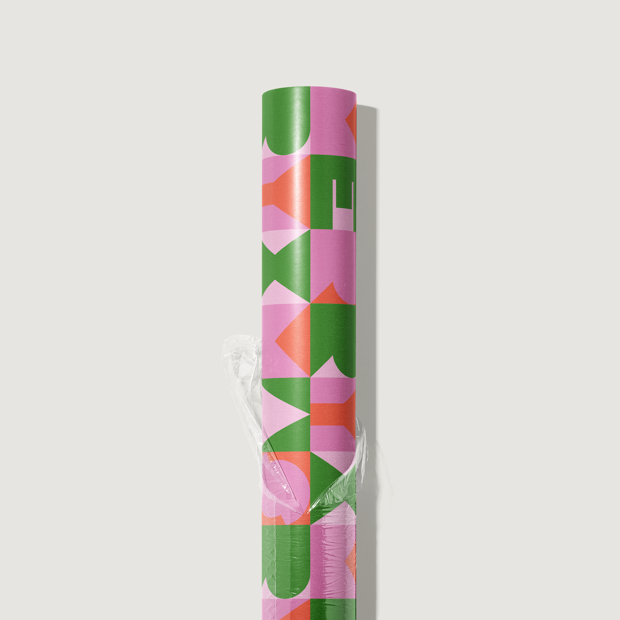 Merry Xmas Blocks Wrapping Paper