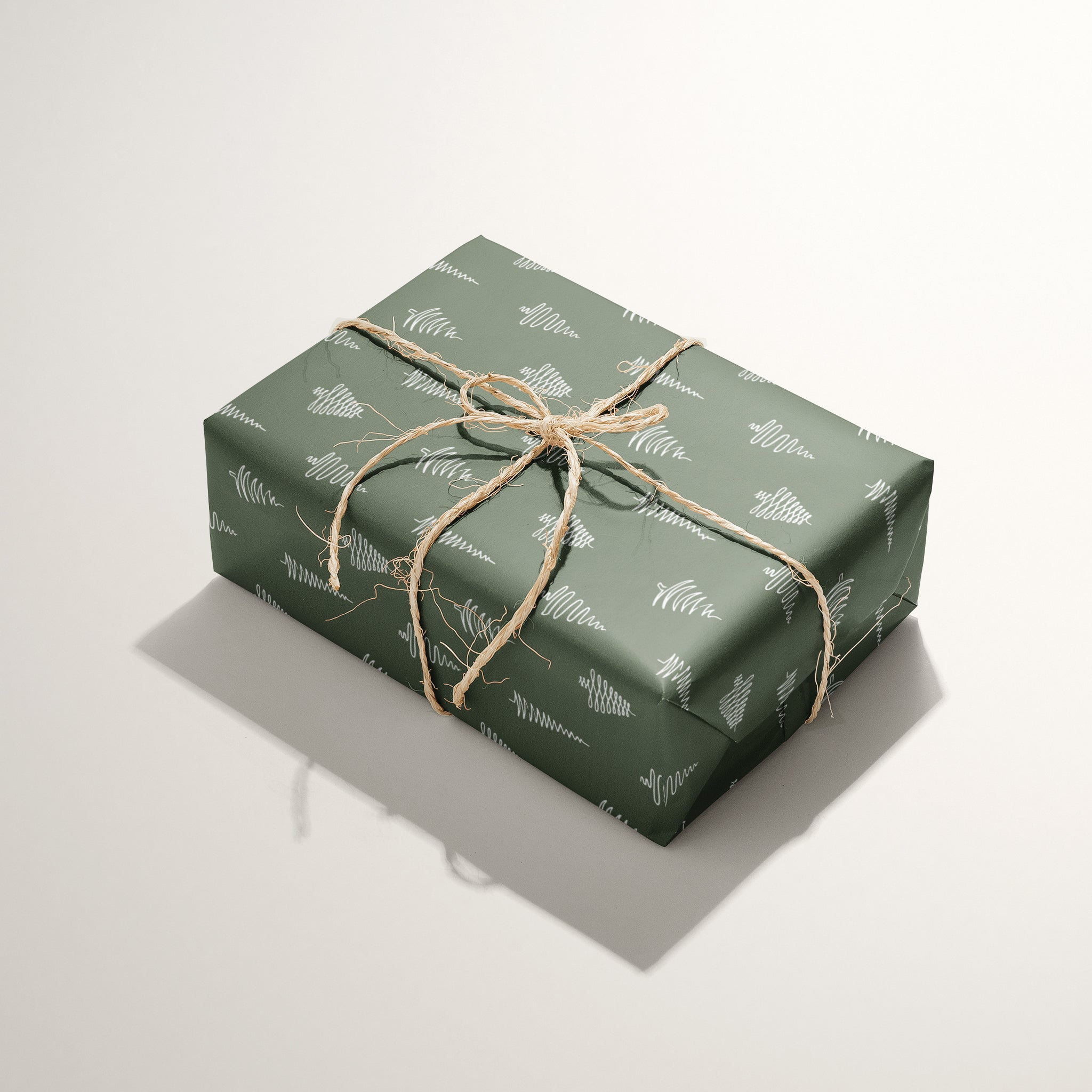 Minimal Trees Wrapping Paper