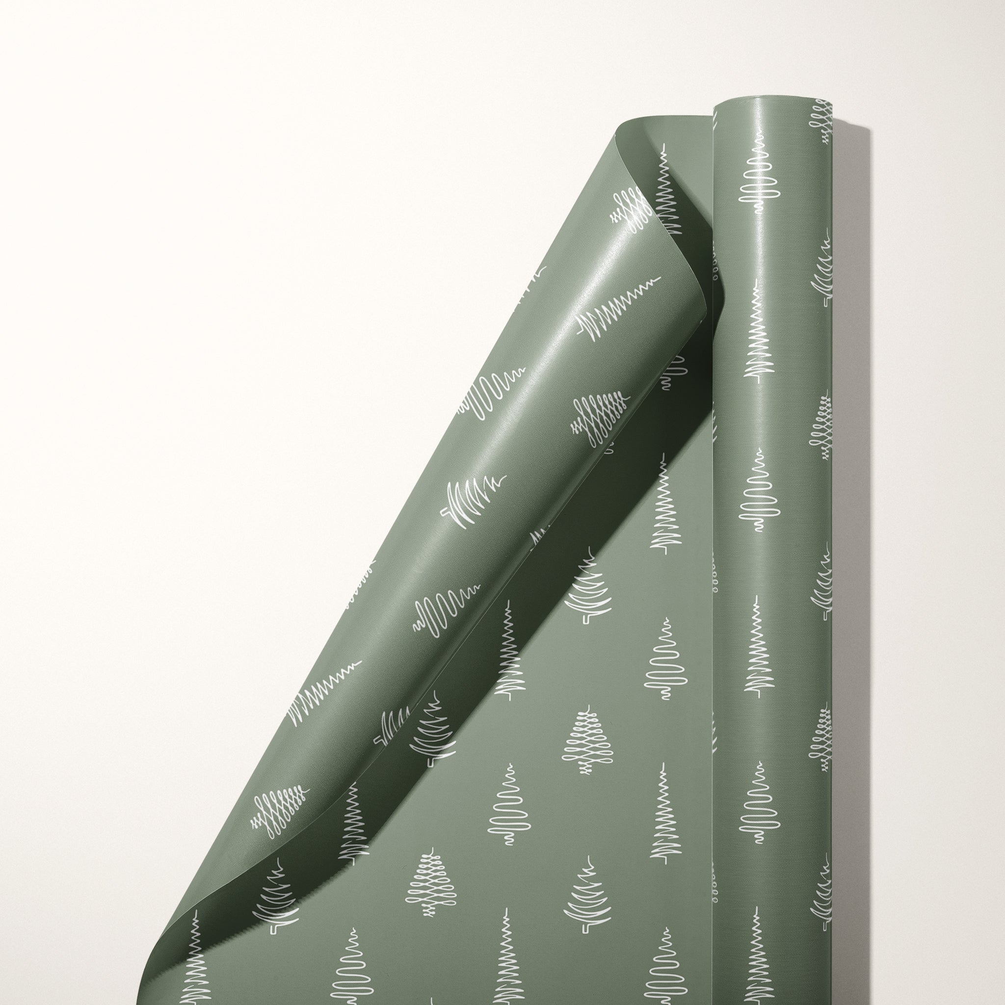 Minimal Trees Wrapping Paper