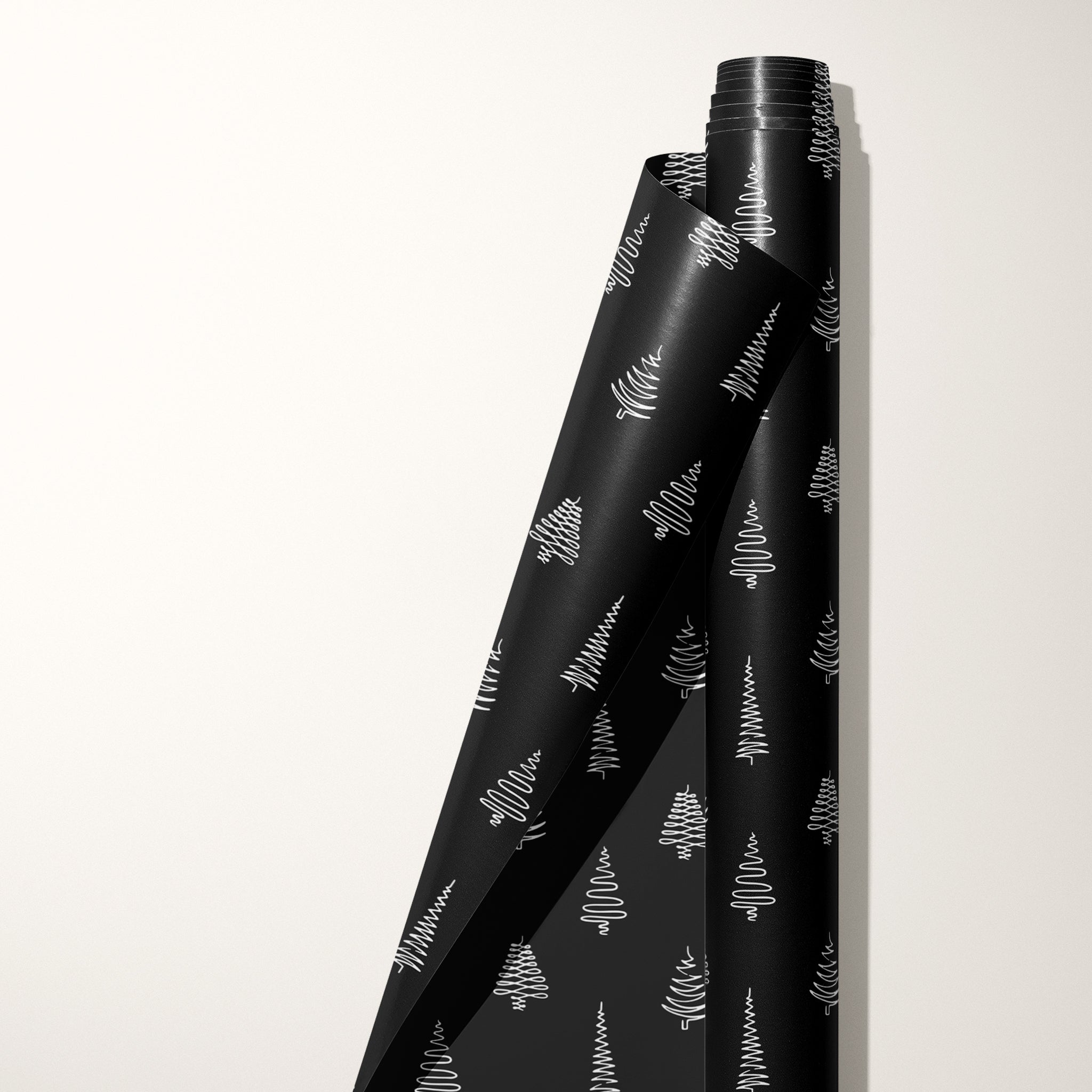 Monoline Trees Wrapping Paper