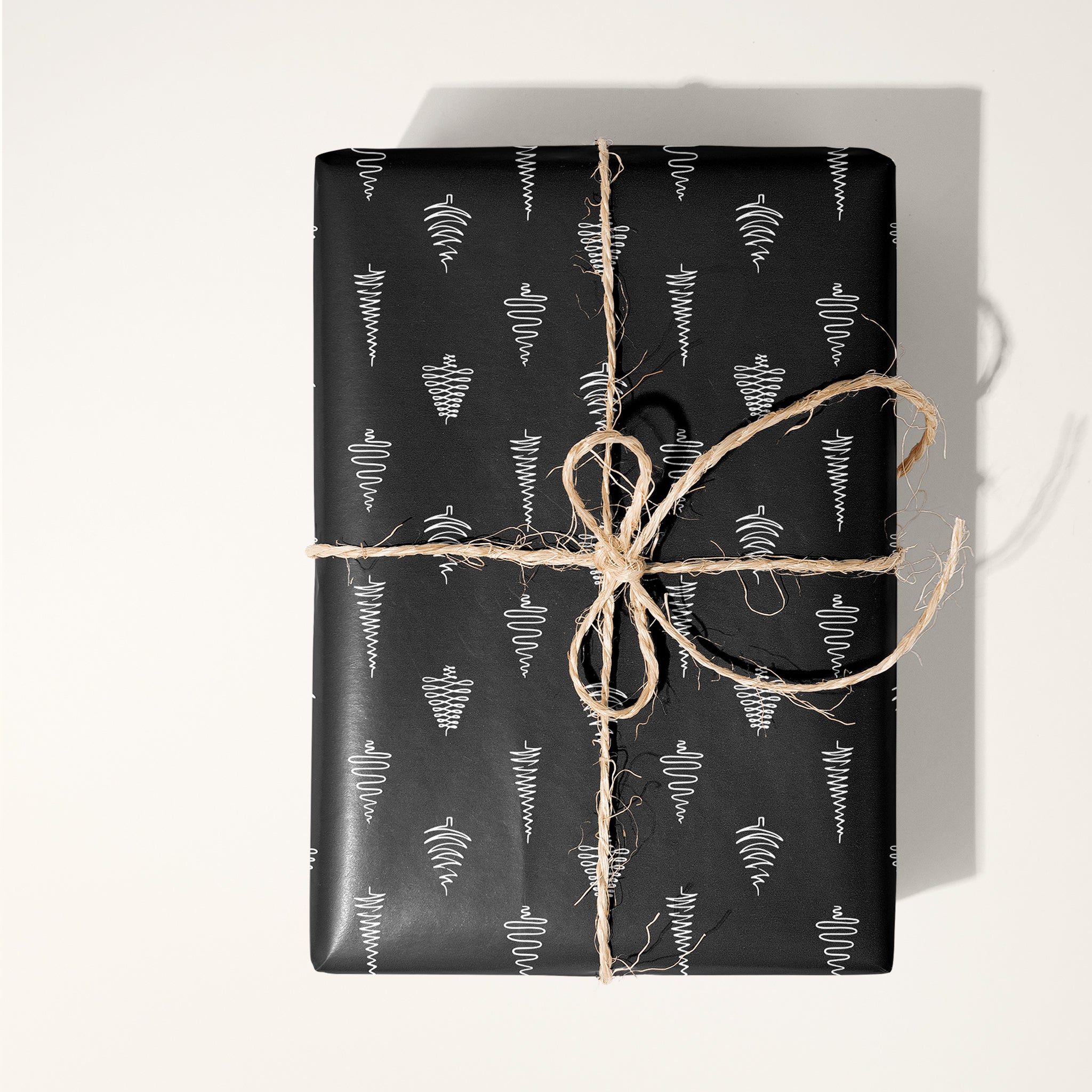 Monoline Trees Wrapping Paper