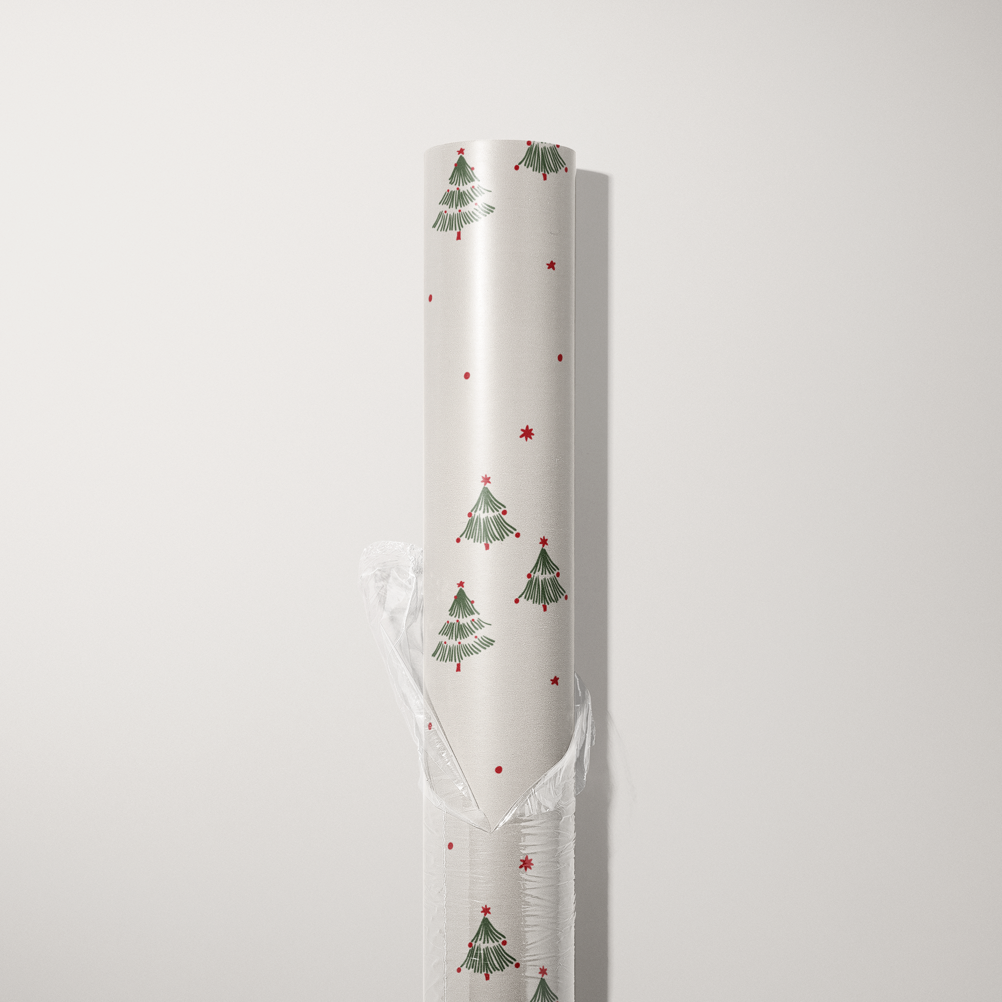 Nordic Christmas Trees Wrapping Paper