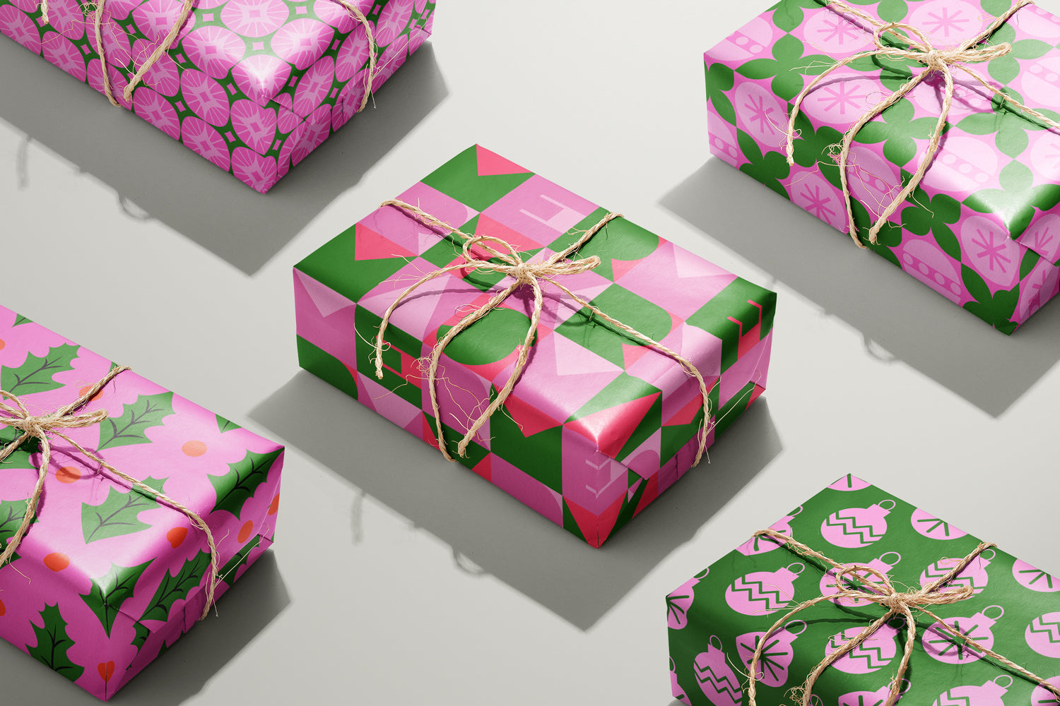 Ornament Palm Royale Wrapping Paper