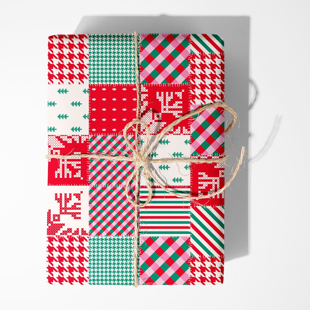 Patchwork Wrapping Paper