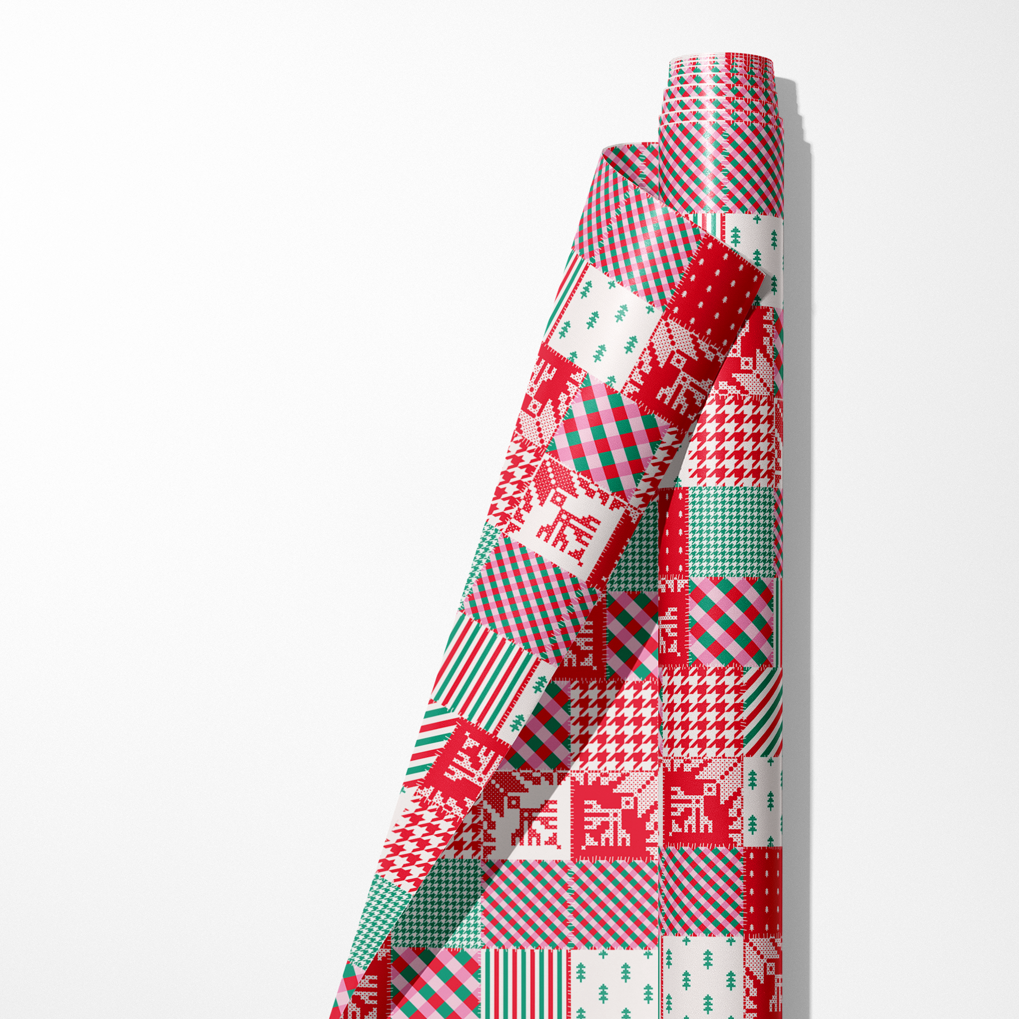 Patchwork Wrapping Paper