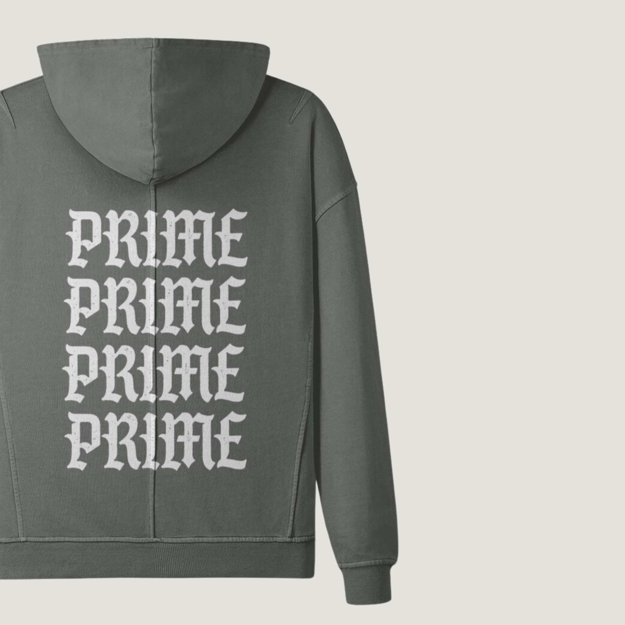 Prime Back Print Fashion Hoodie