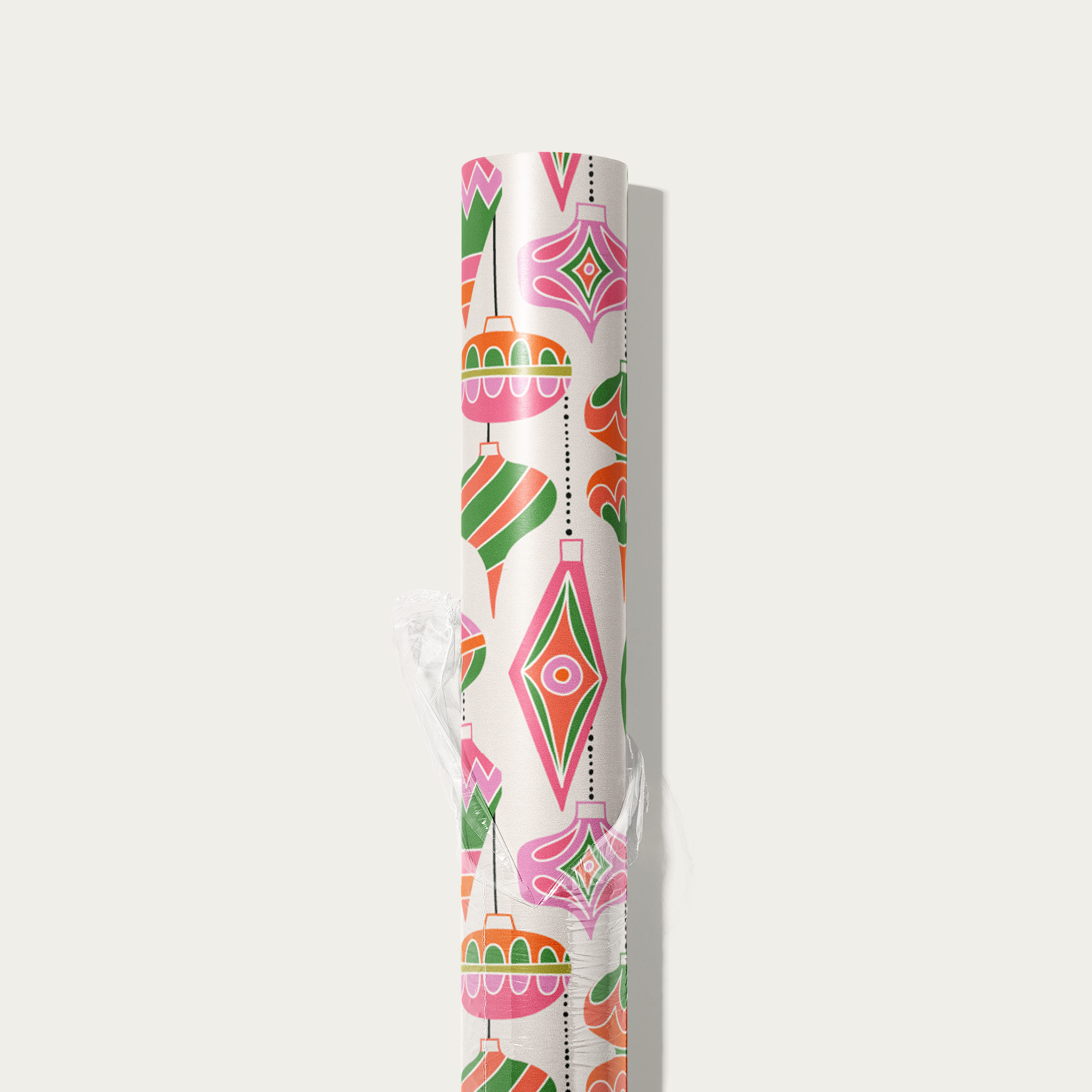 Retro Ornaments Wrapping Paper